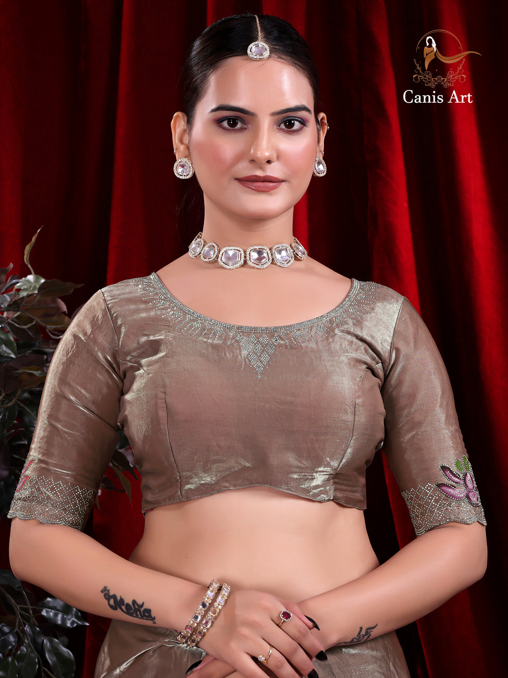 Heavy fendy satin silk