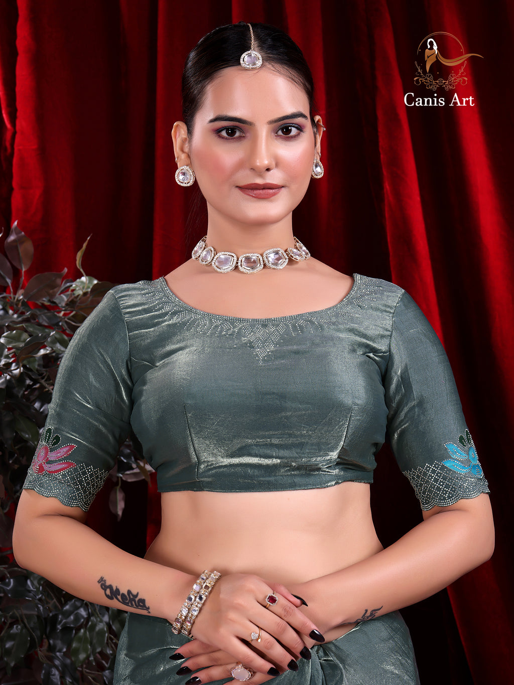 Heavy fendy satin silk
