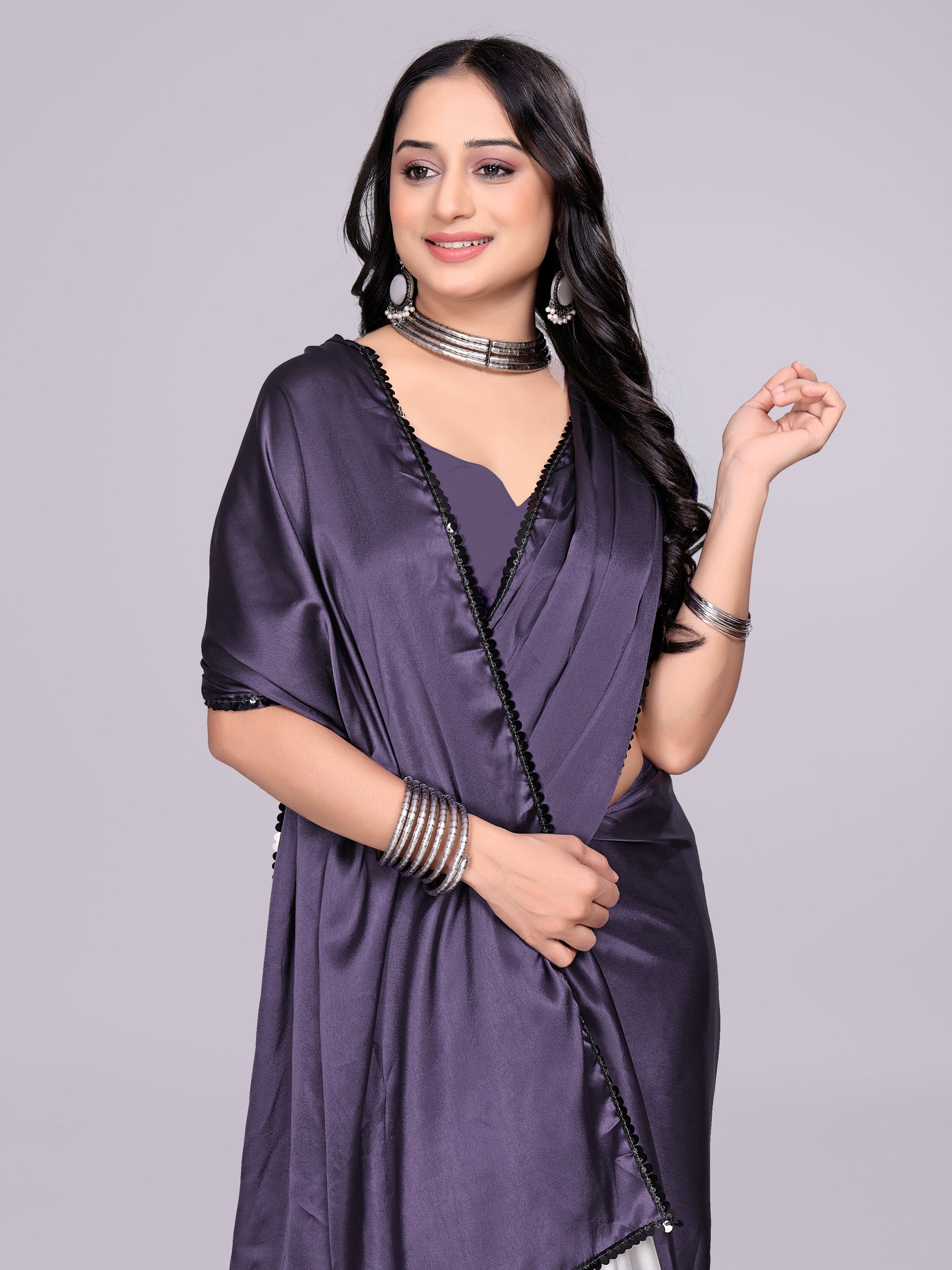 purple dark white - half white
