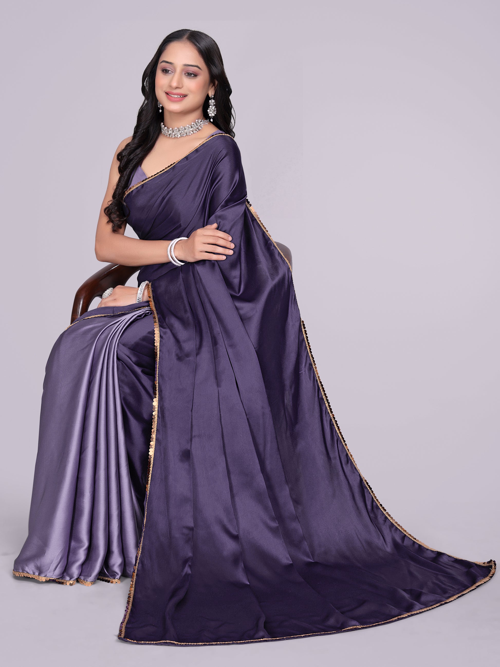 purple dark lavender - half multicolor