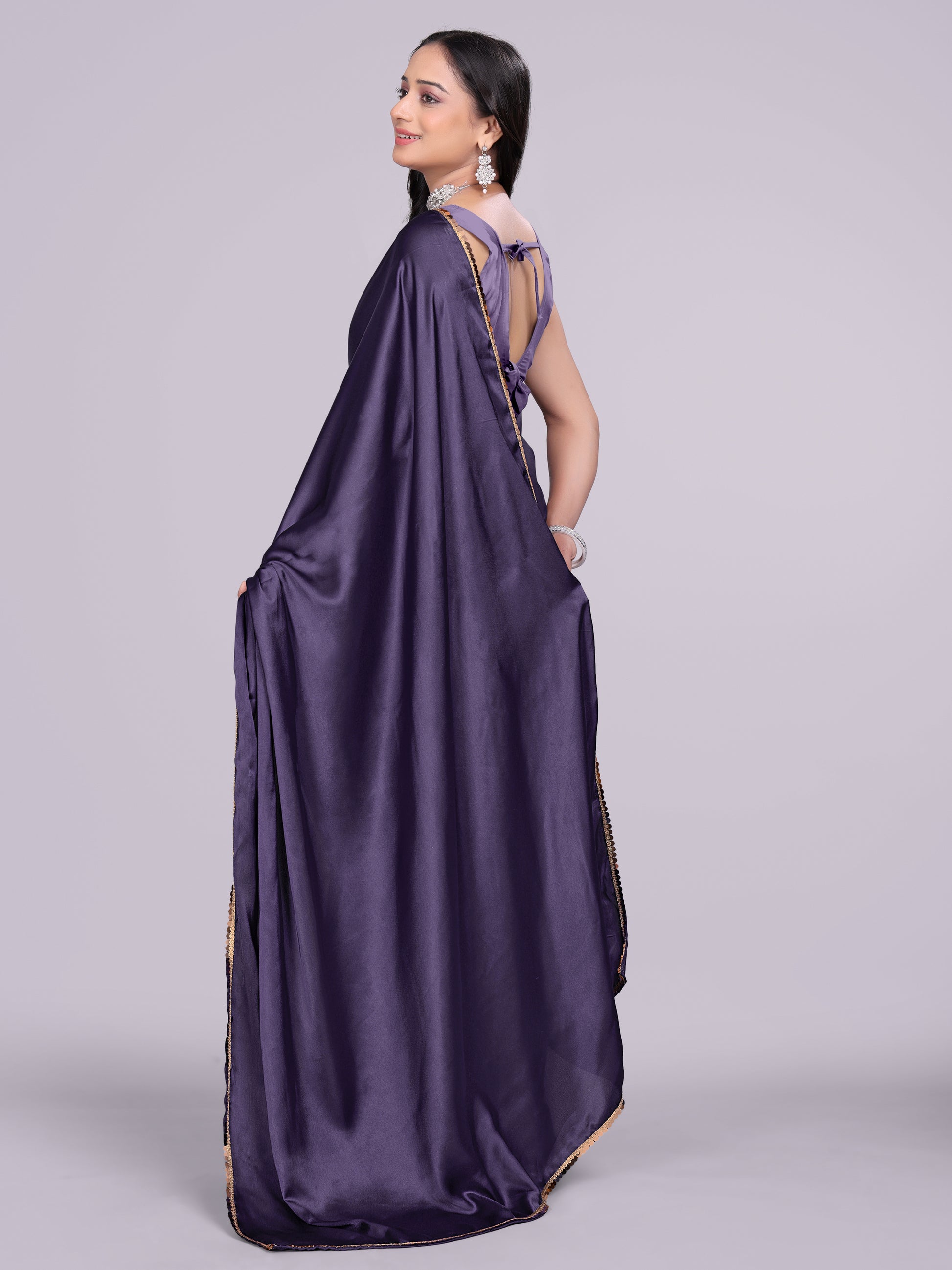 purple dark lavender - half multicolor