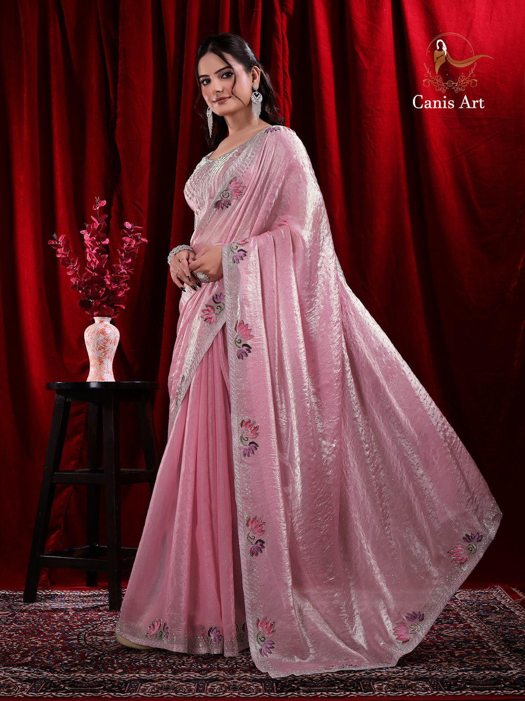 Heavy fendy satin silk