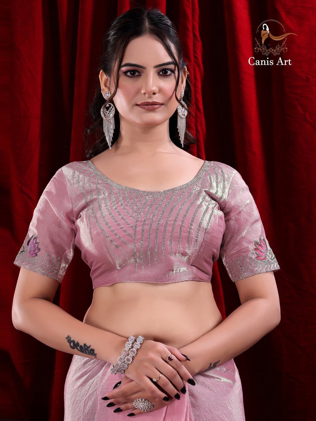 Heavy fendy satin silk