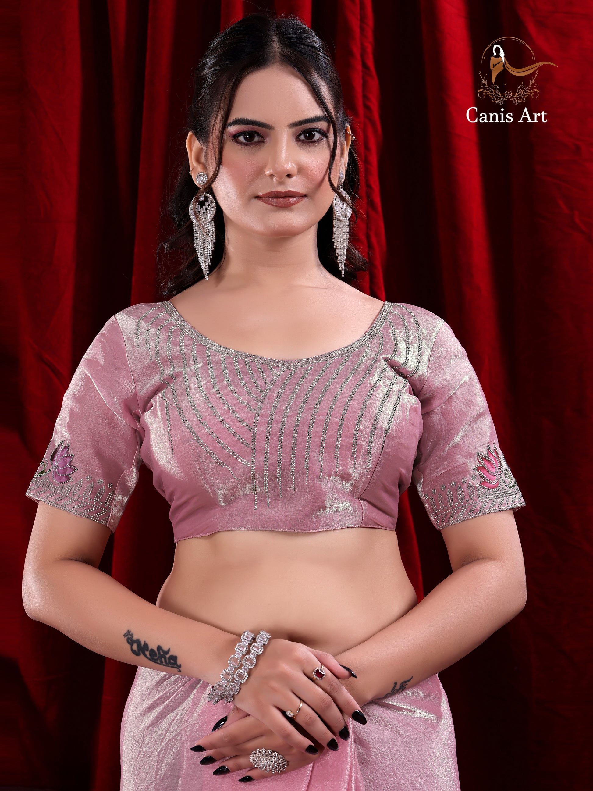 Heavy fendy satin silk
