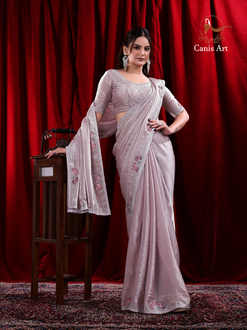 Heavy fendy satin silk