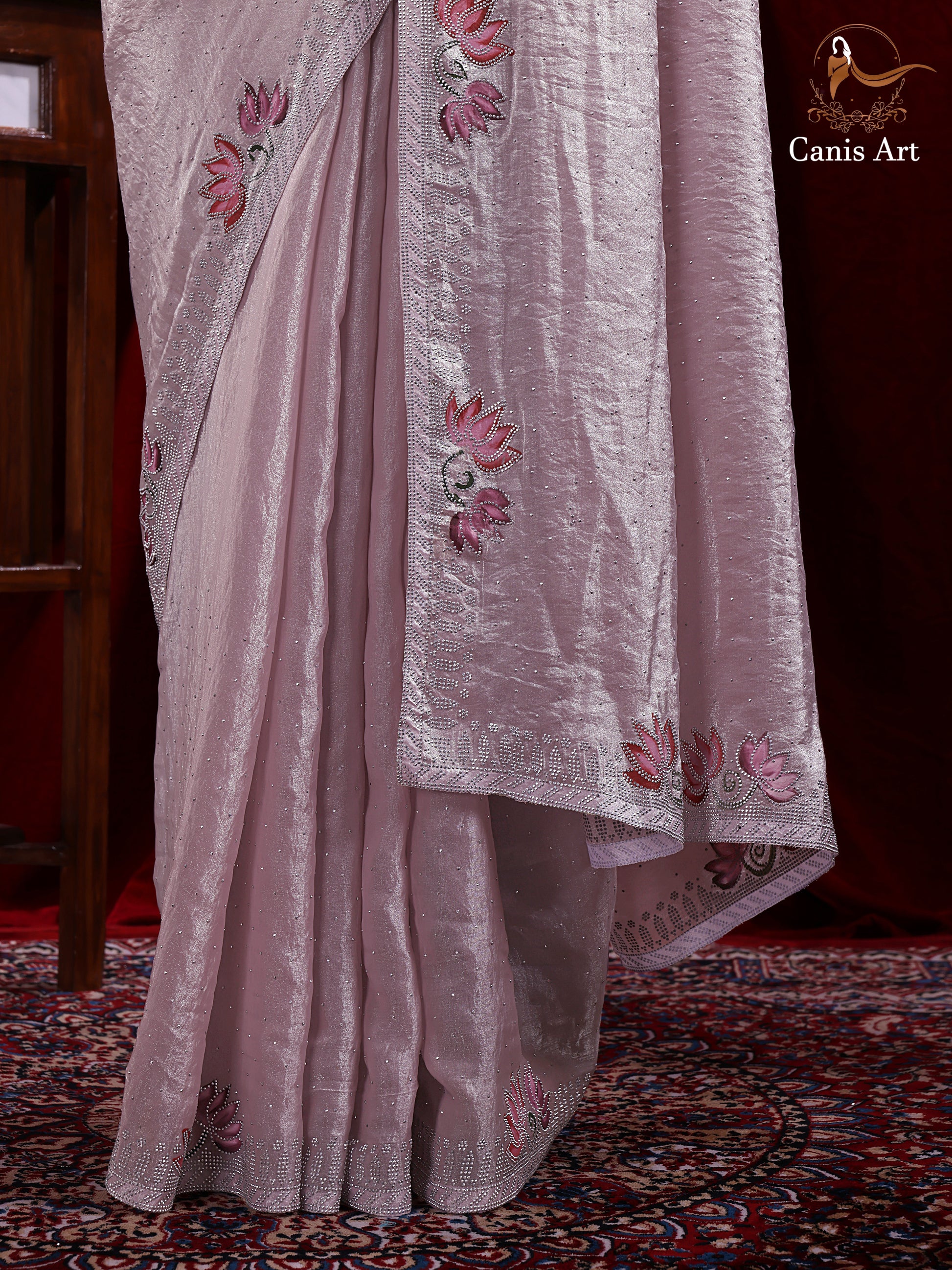 Heavy fendy satin silk