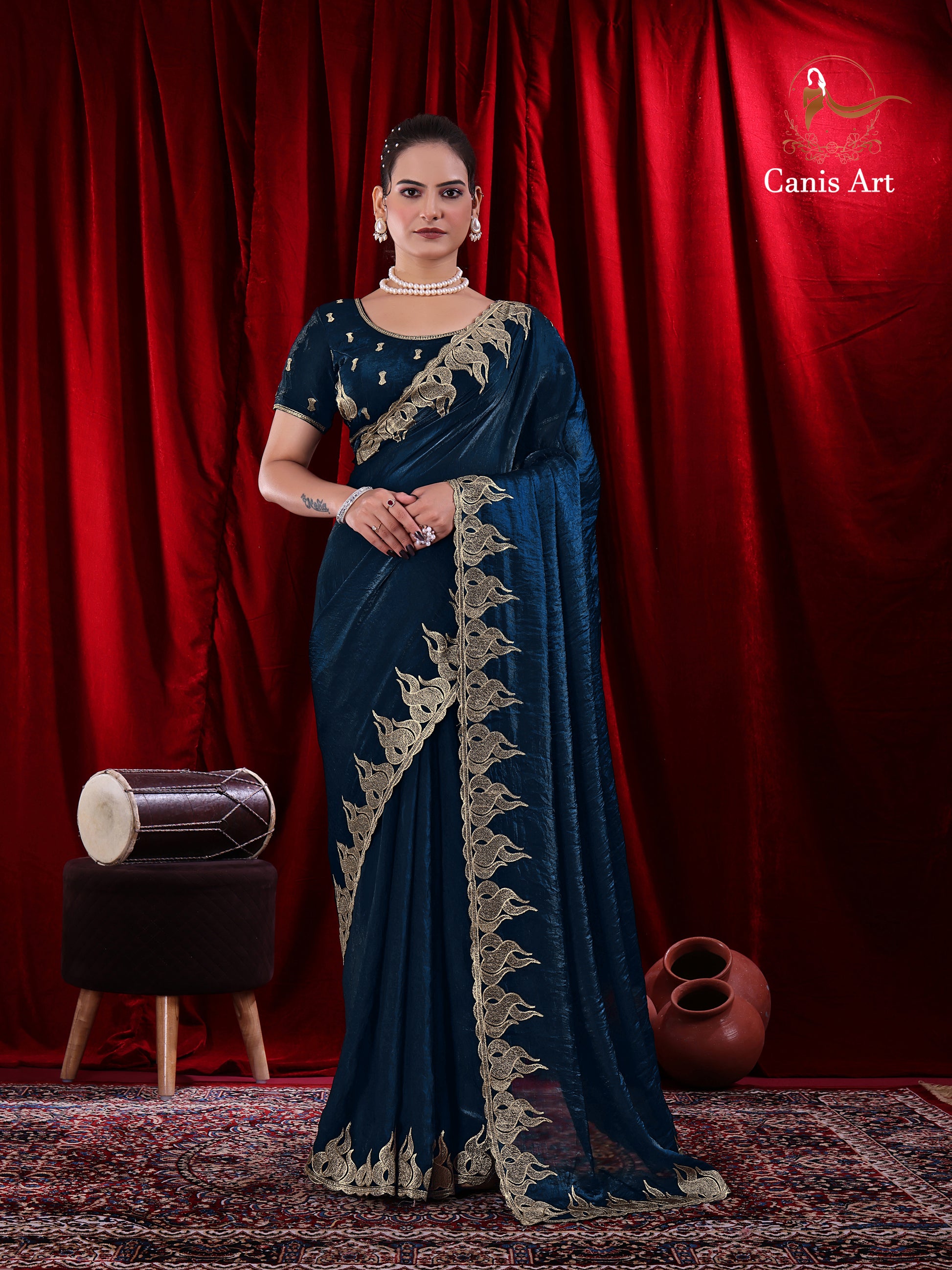 Heavy fendy satin silk