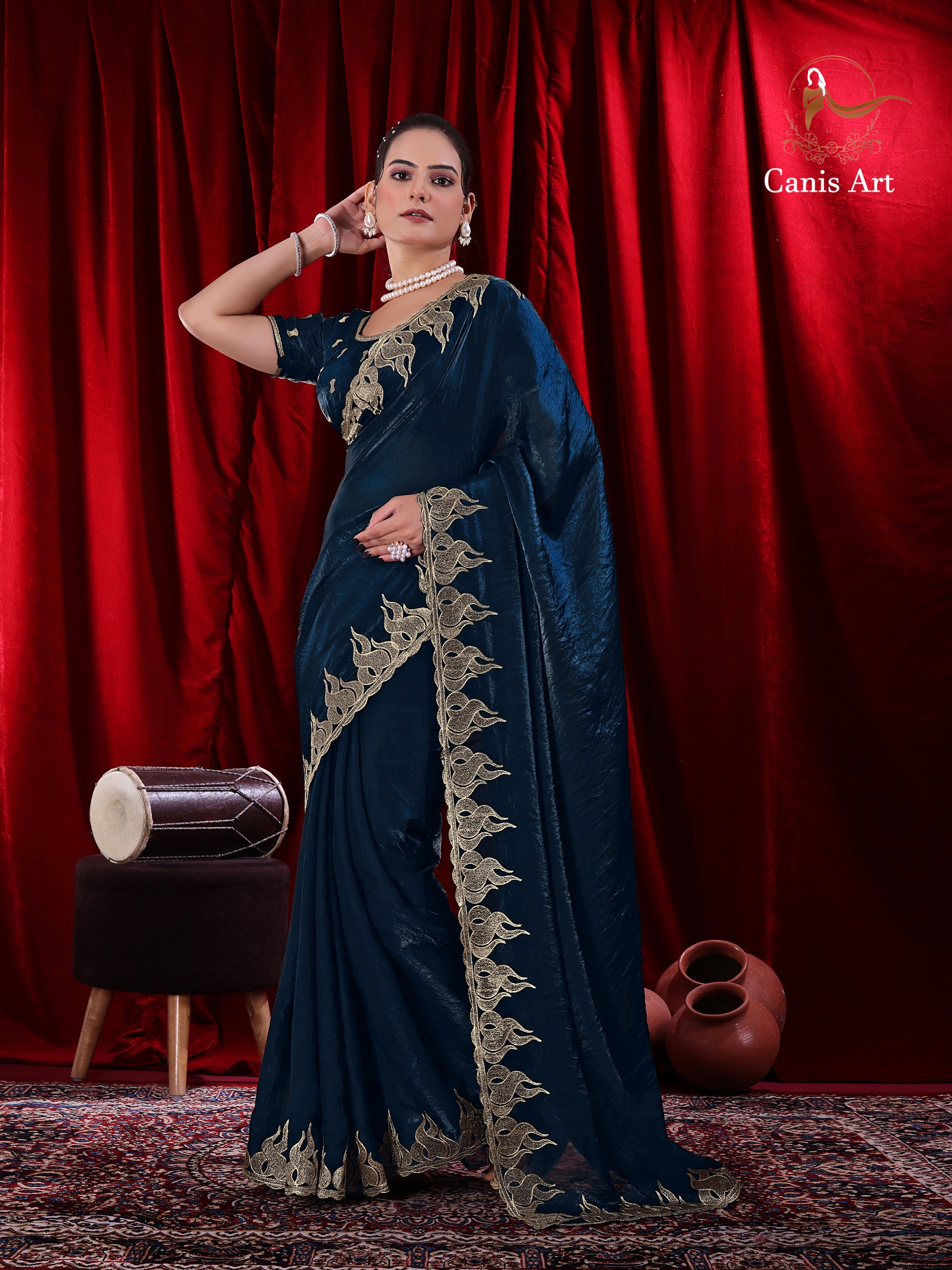 Heavy fendy satin silk