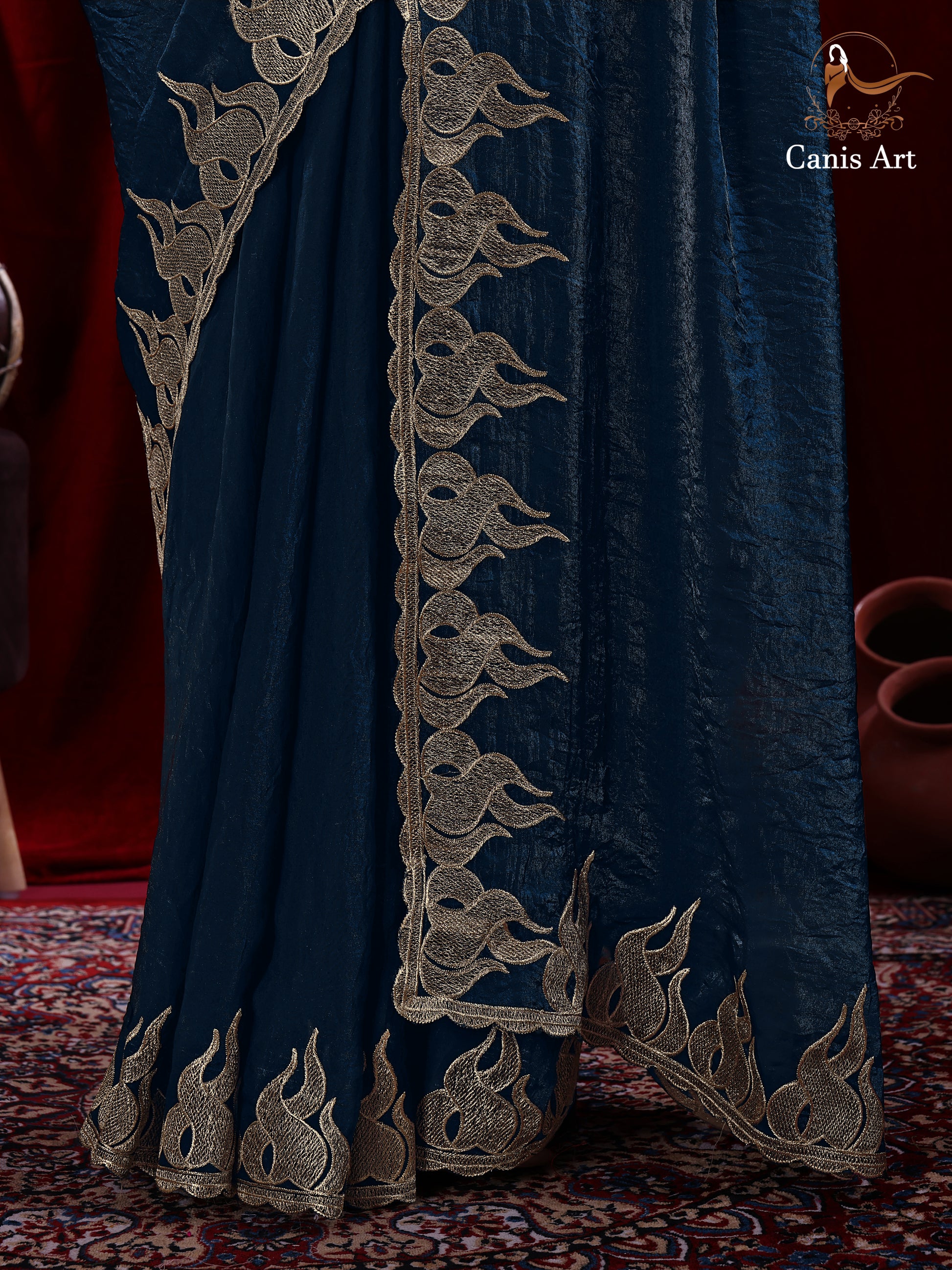 Heavy fendy satin silk