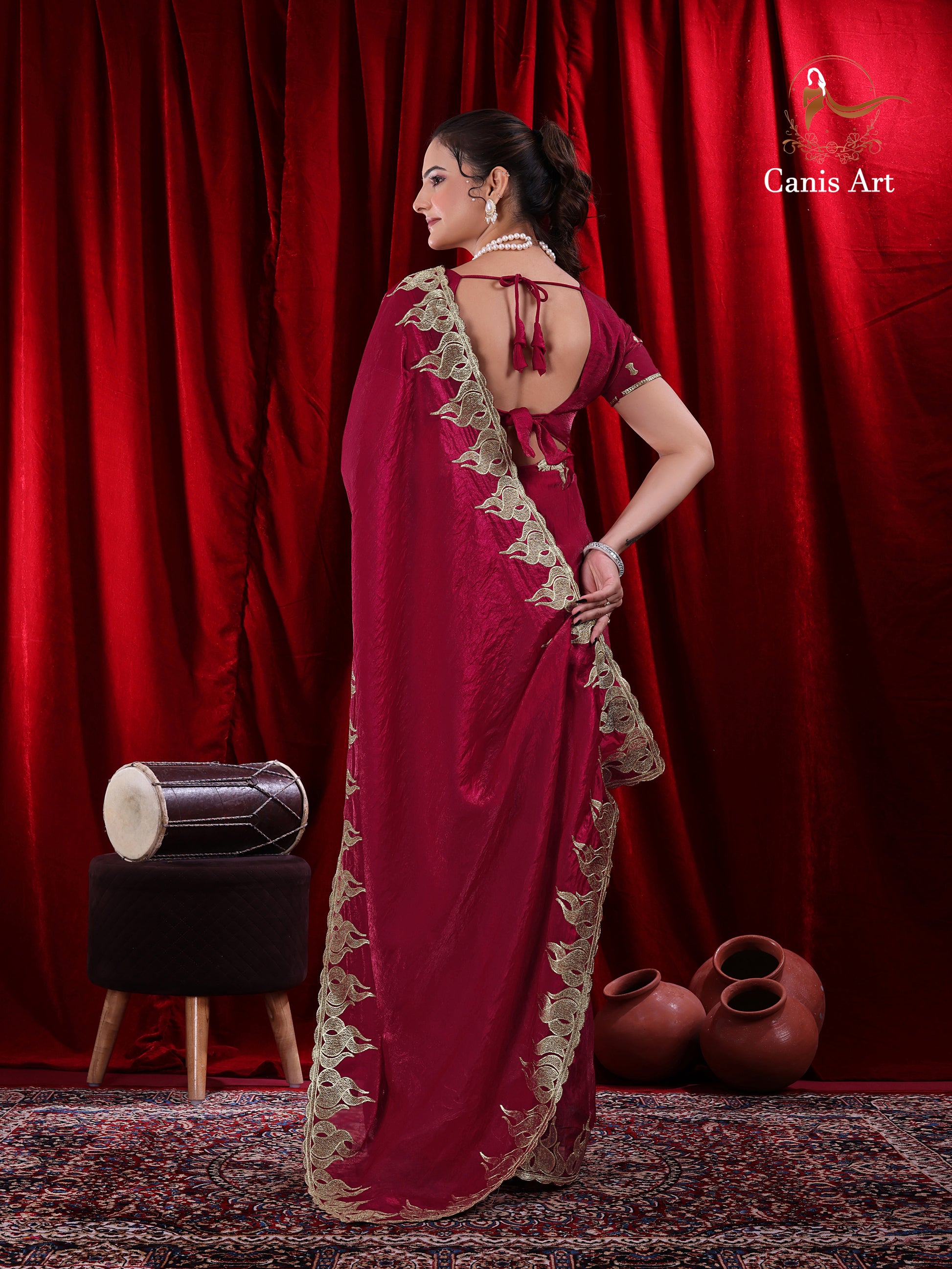Heavy fendy satin silk