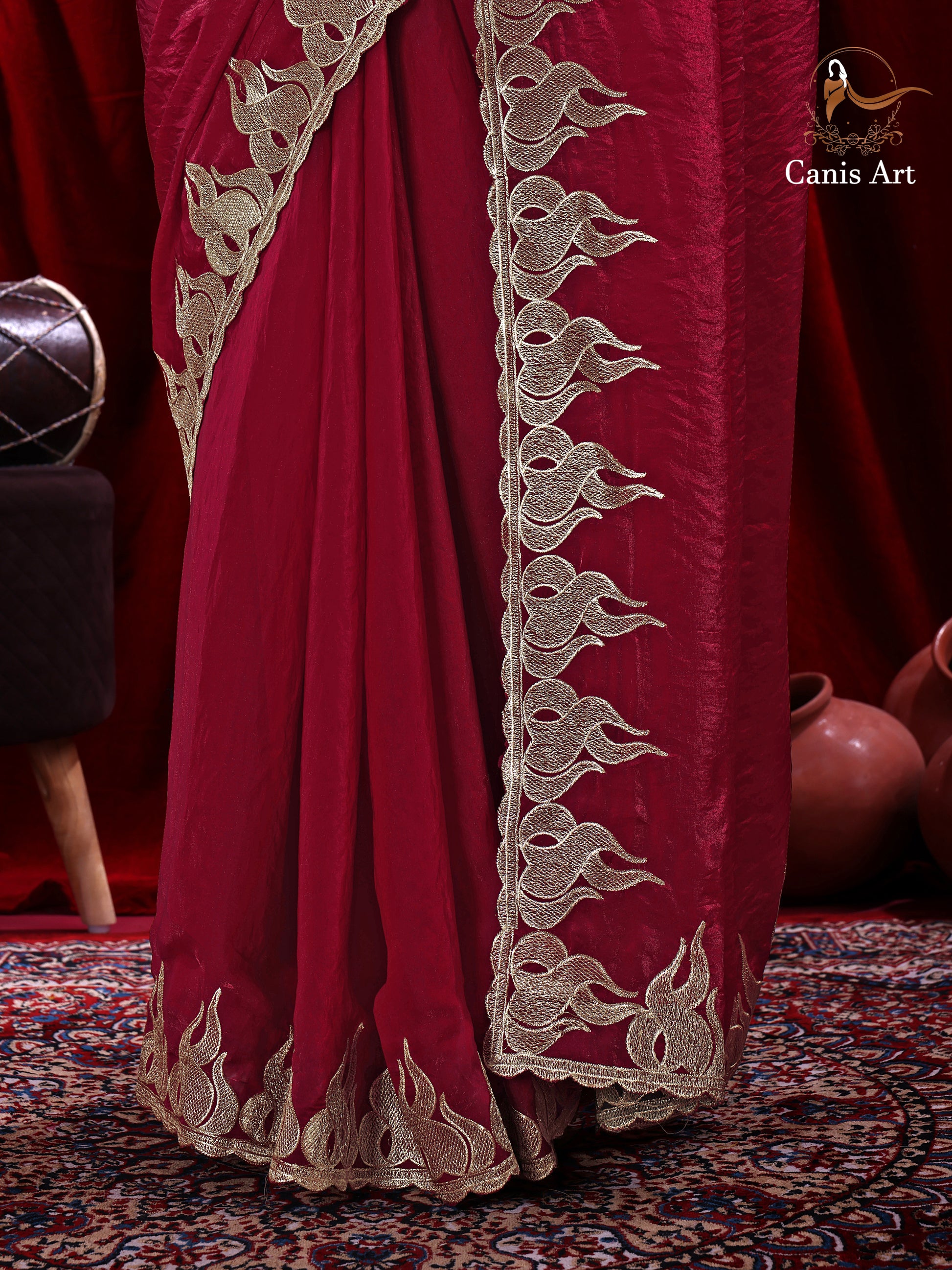 Heavy fendy satin silk