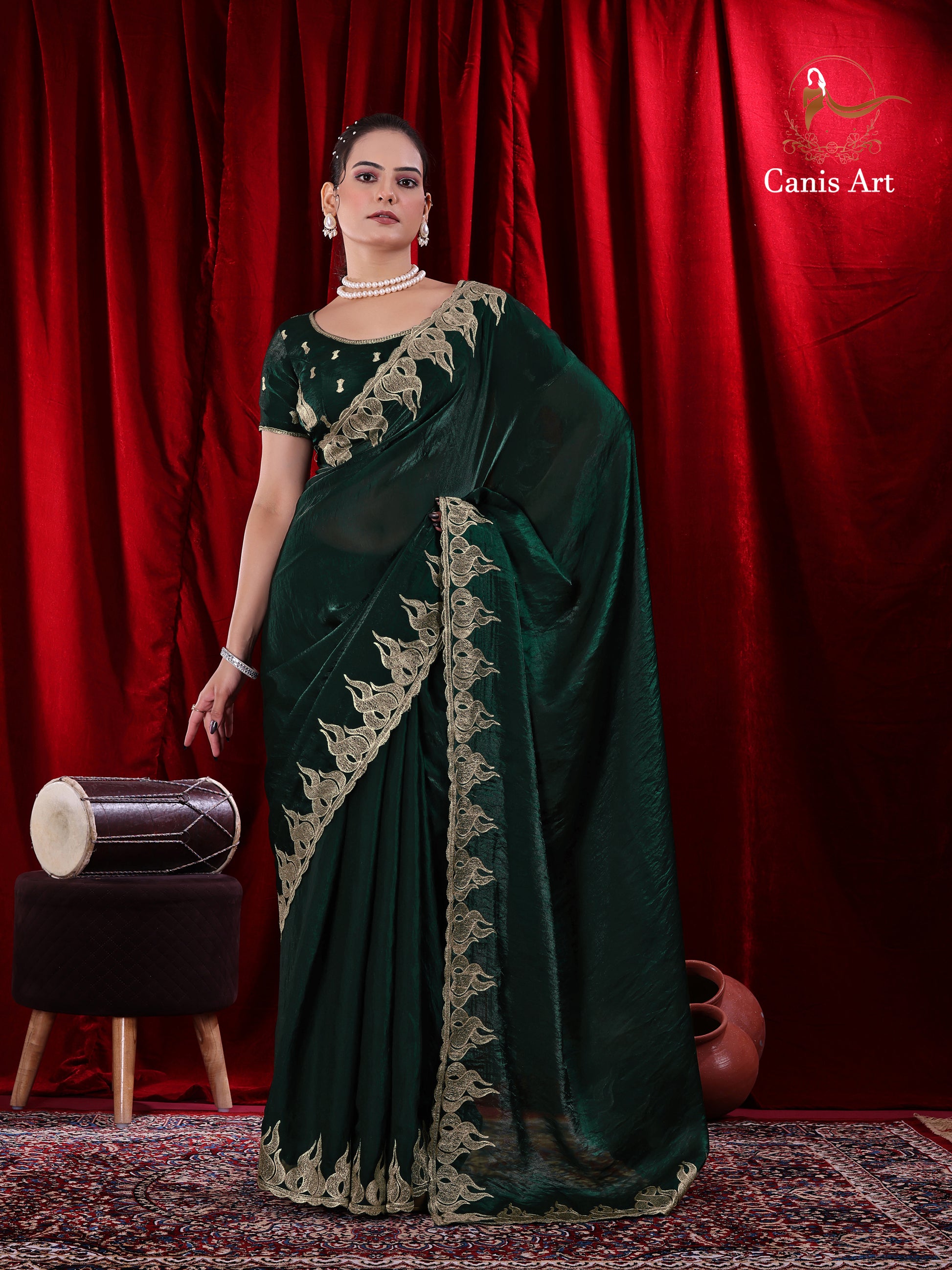 Heavy fendy satin silk