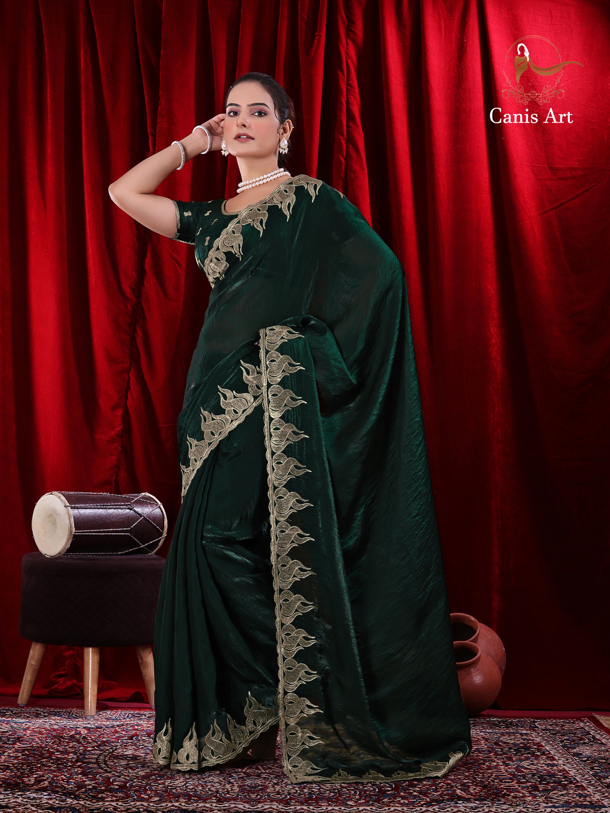 Heavy fendy satin silk