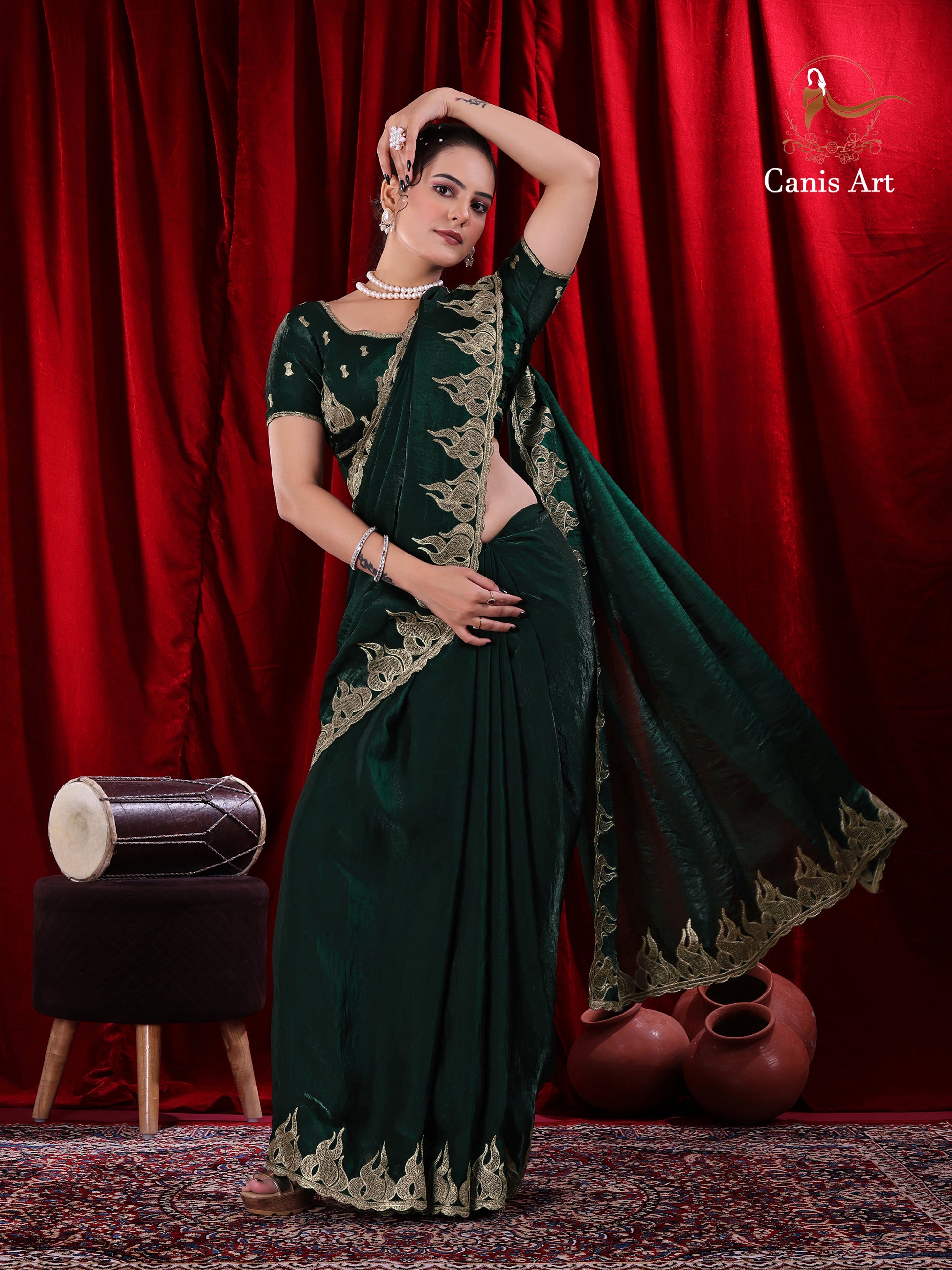Heavy fendy satin silk
