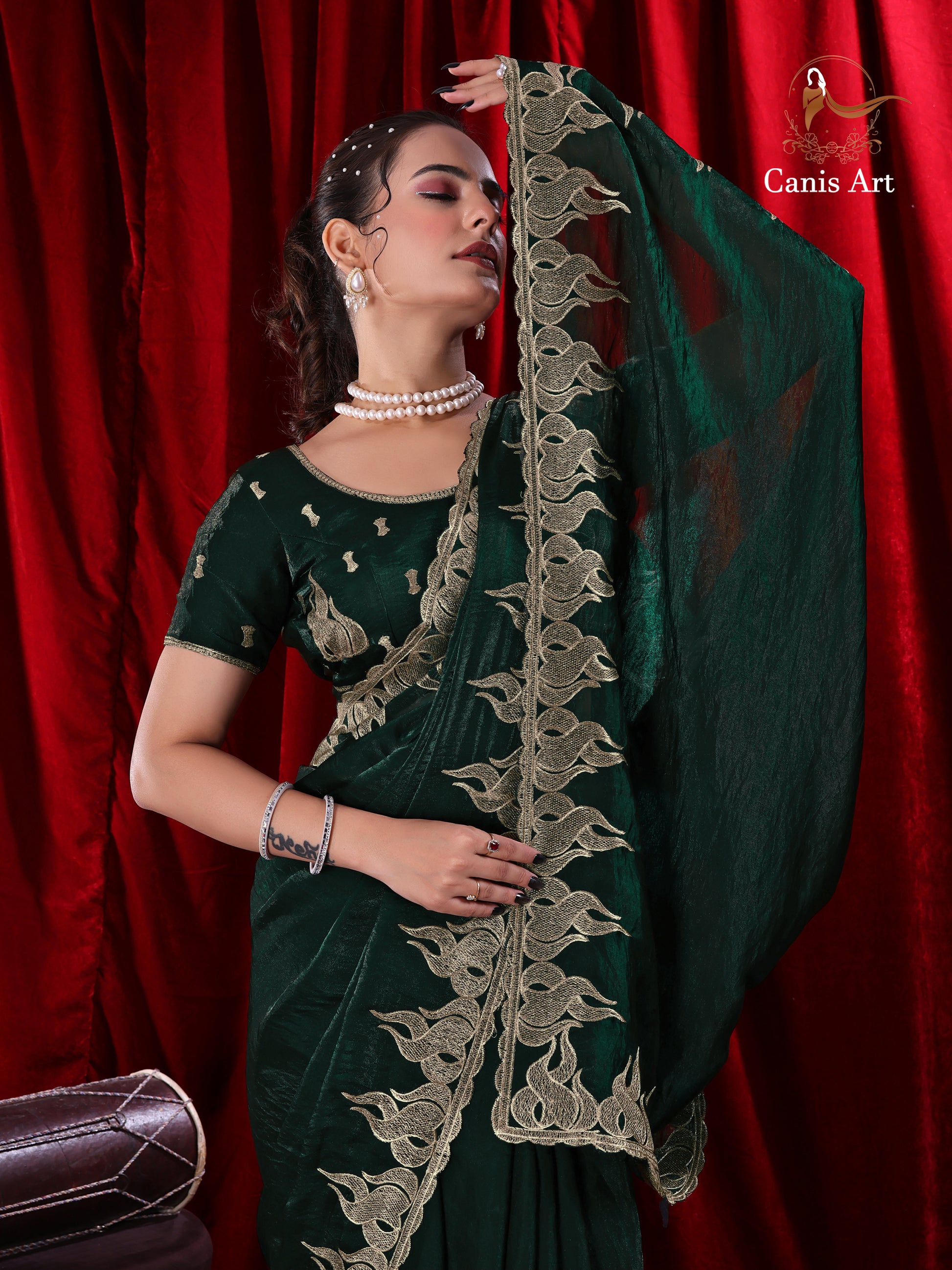 Heavy fendy satin silk