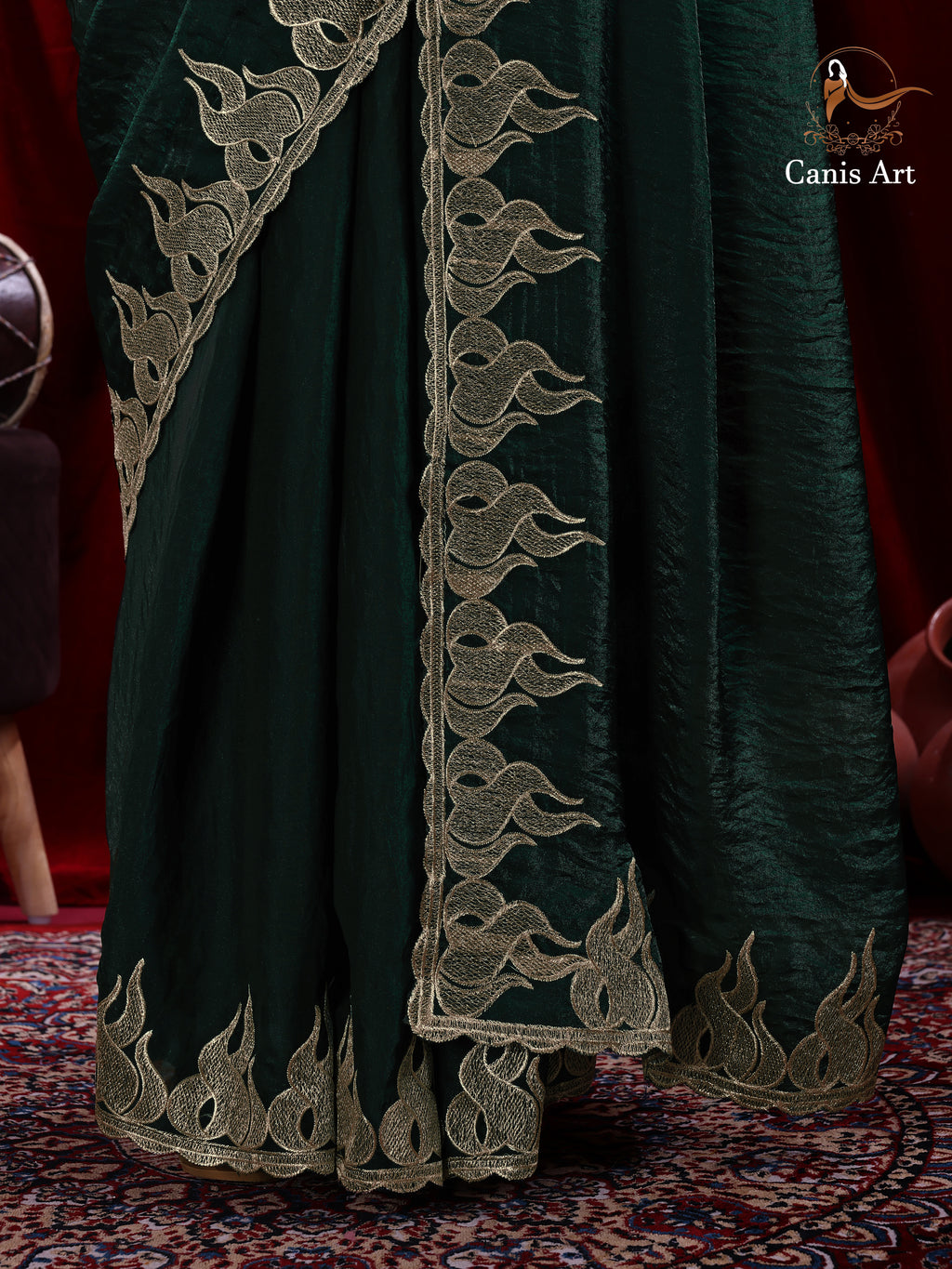 Heavy fendy satin silk