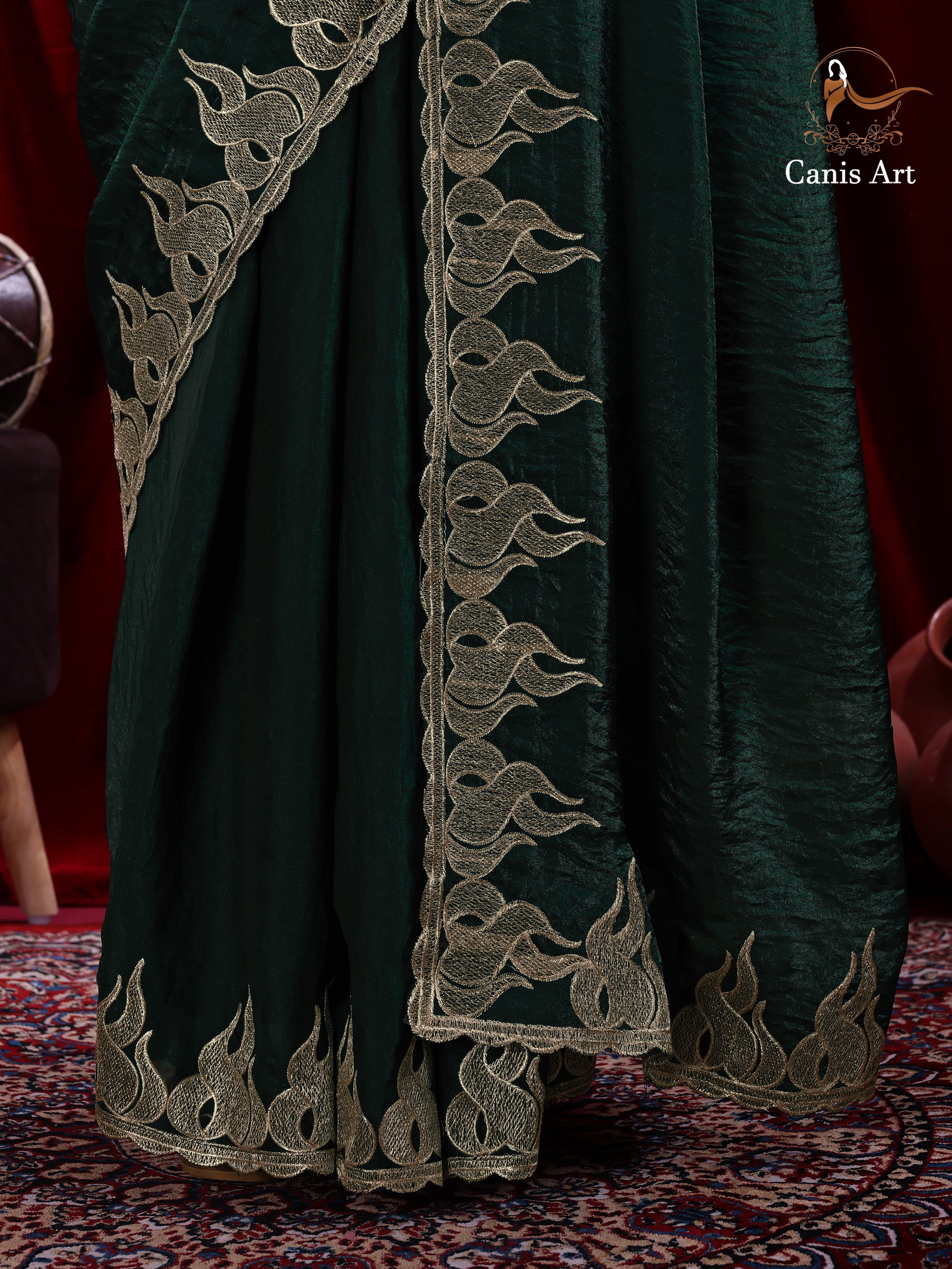 Heavy fendy satin silk