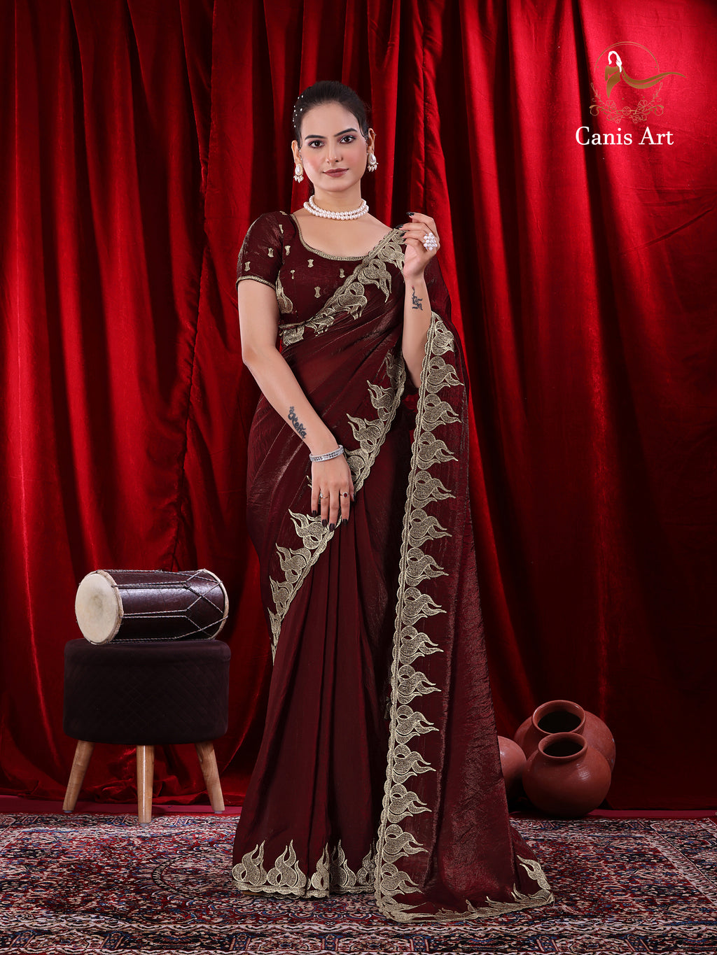 Heavy fendy satin silk