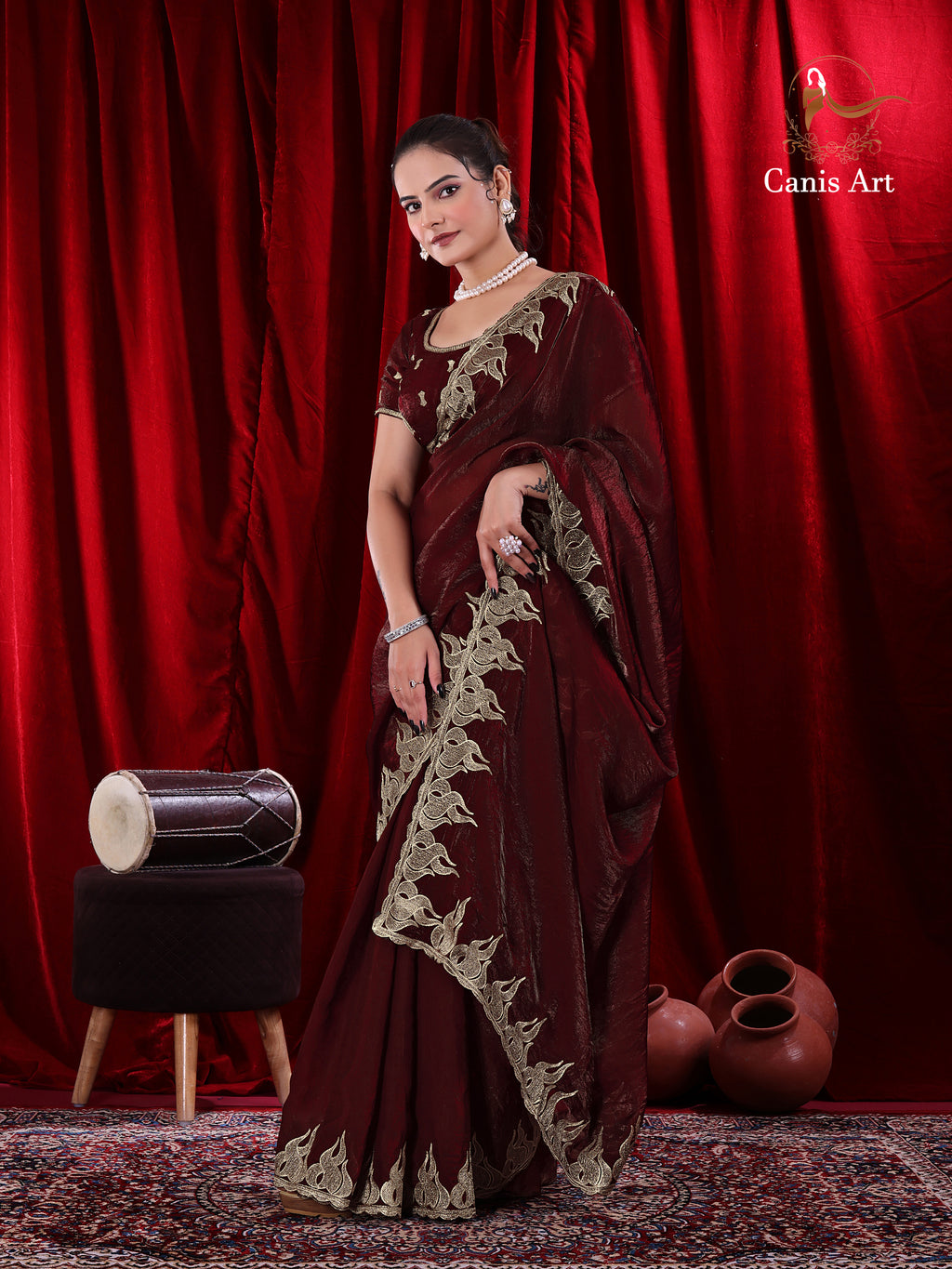 Heavy fendy satin silk