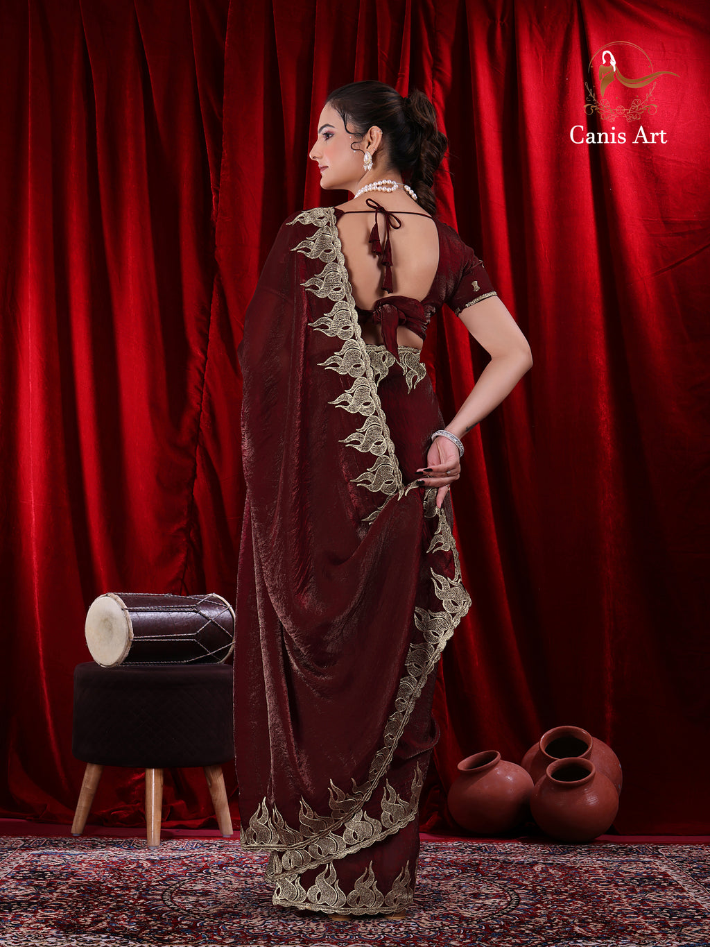 Heavy fendy satin silk