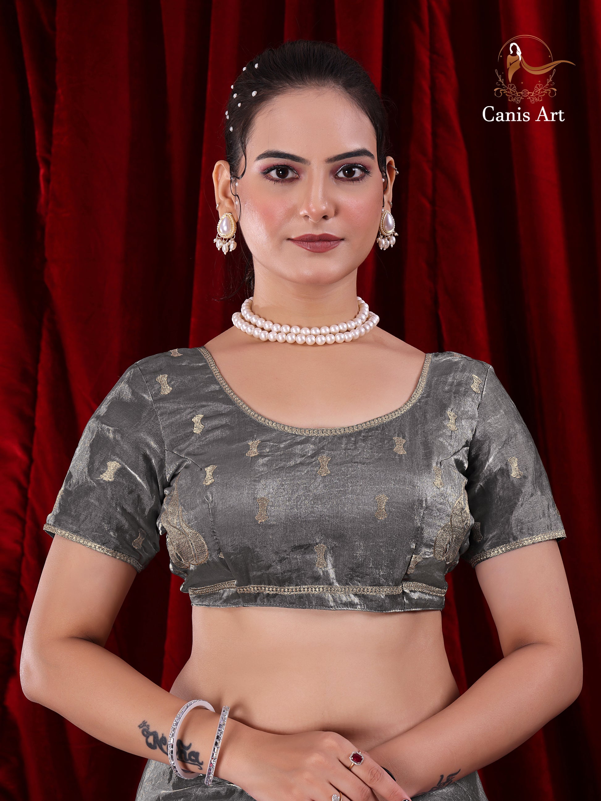 Heavy fendy satin silk