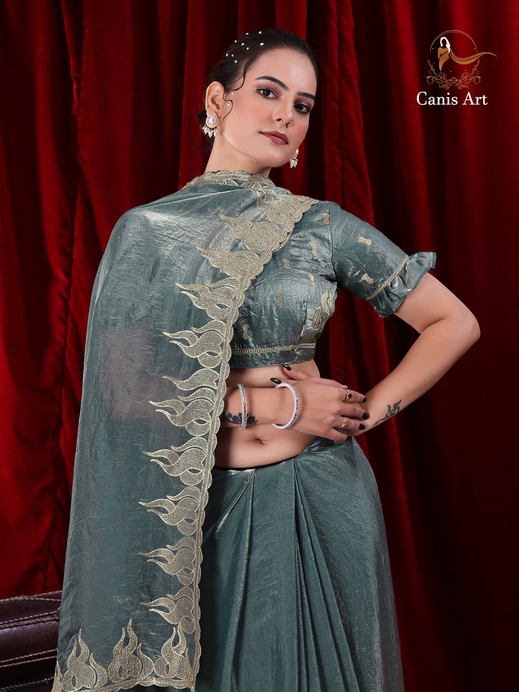 Heavy fendy satin silk