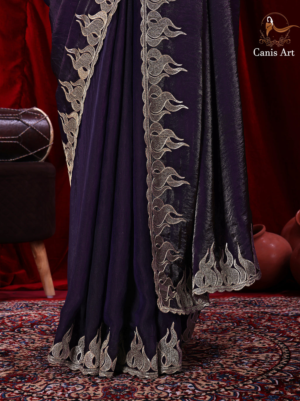 Heavy fendy satin silk