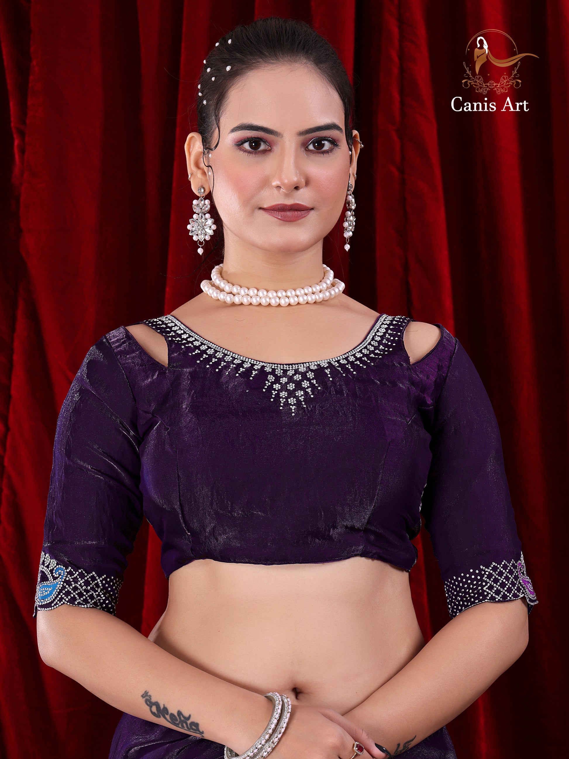 Heavy fendy satin silk