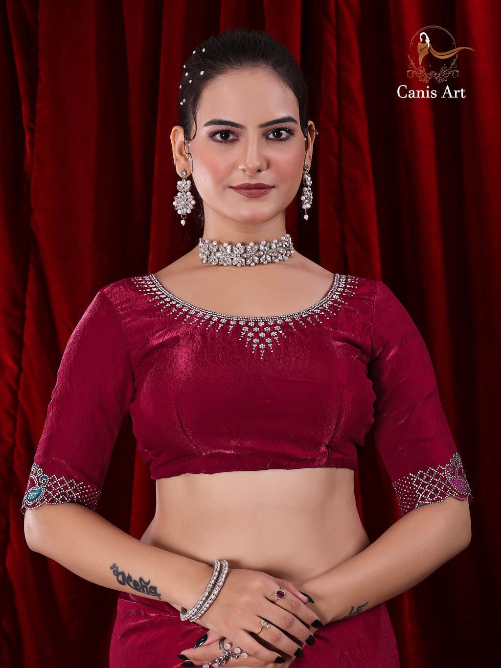 Heavy fendy satin silk