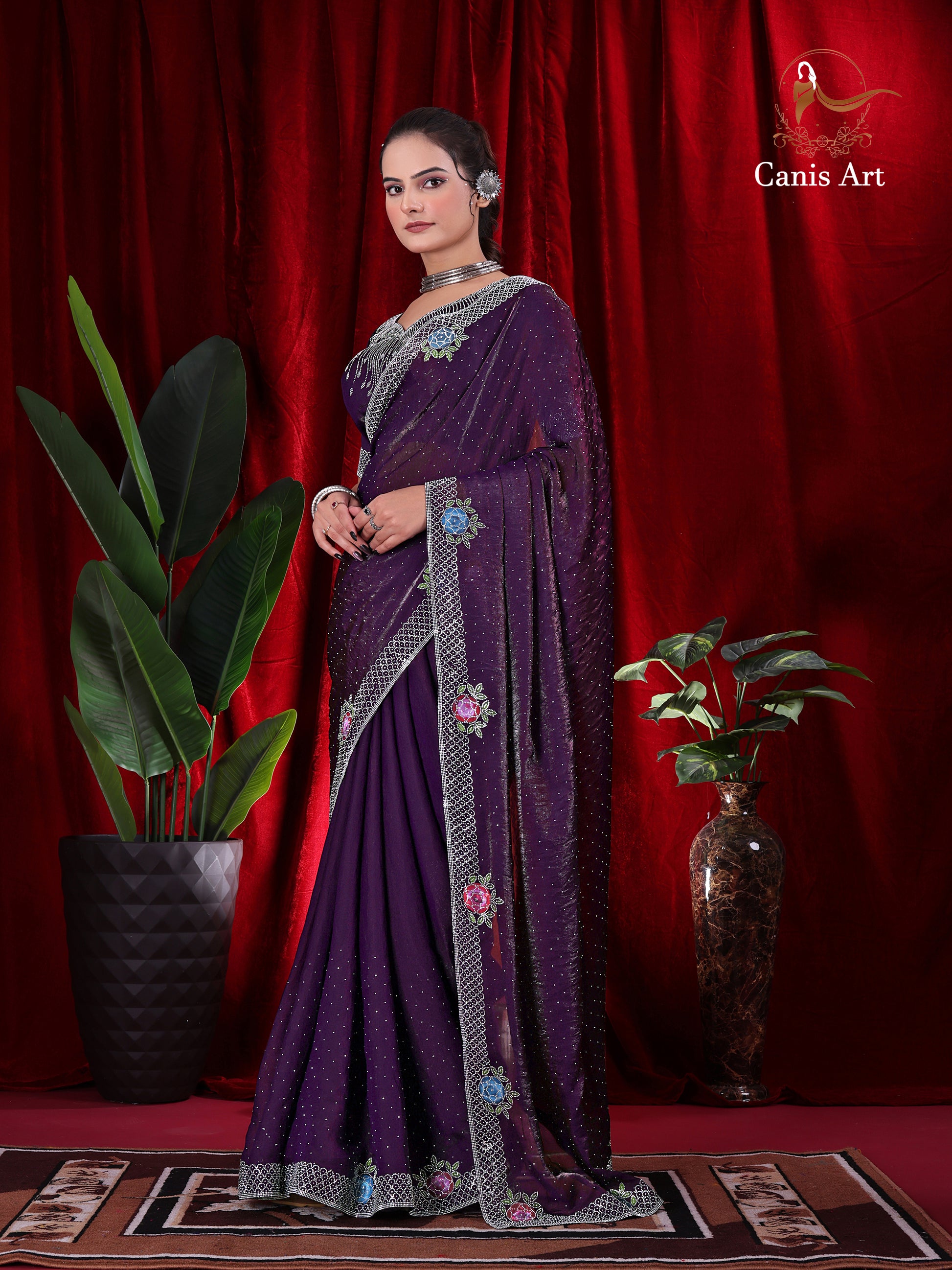 Heavy fendy satin silk
