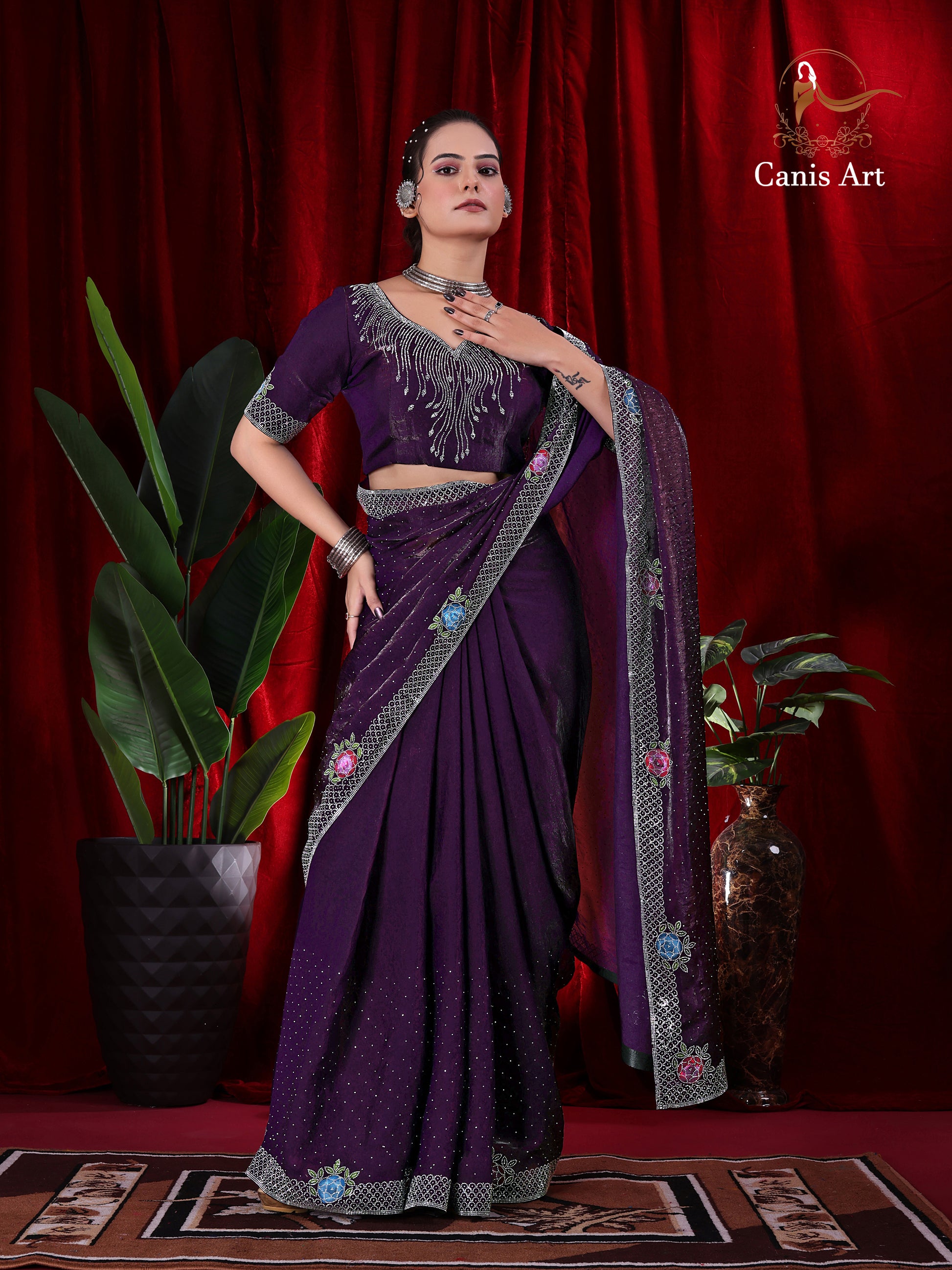 Heavy fendy satin silk