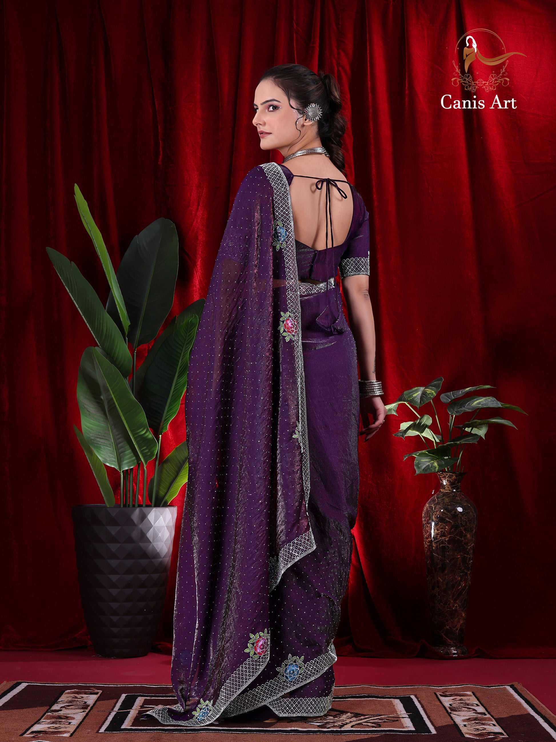 Heavy fendy satin silk