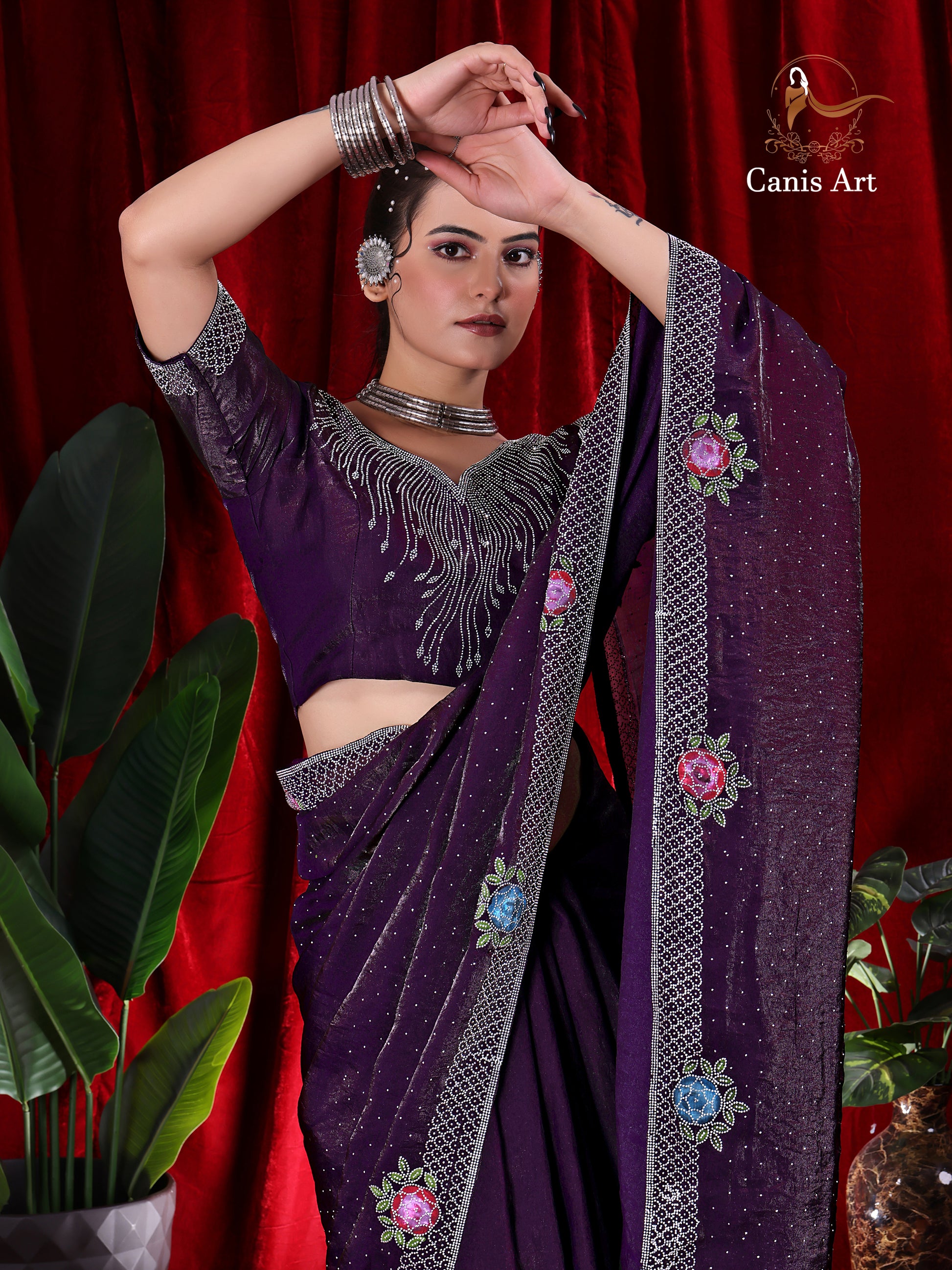 Heavy fendy satin silk