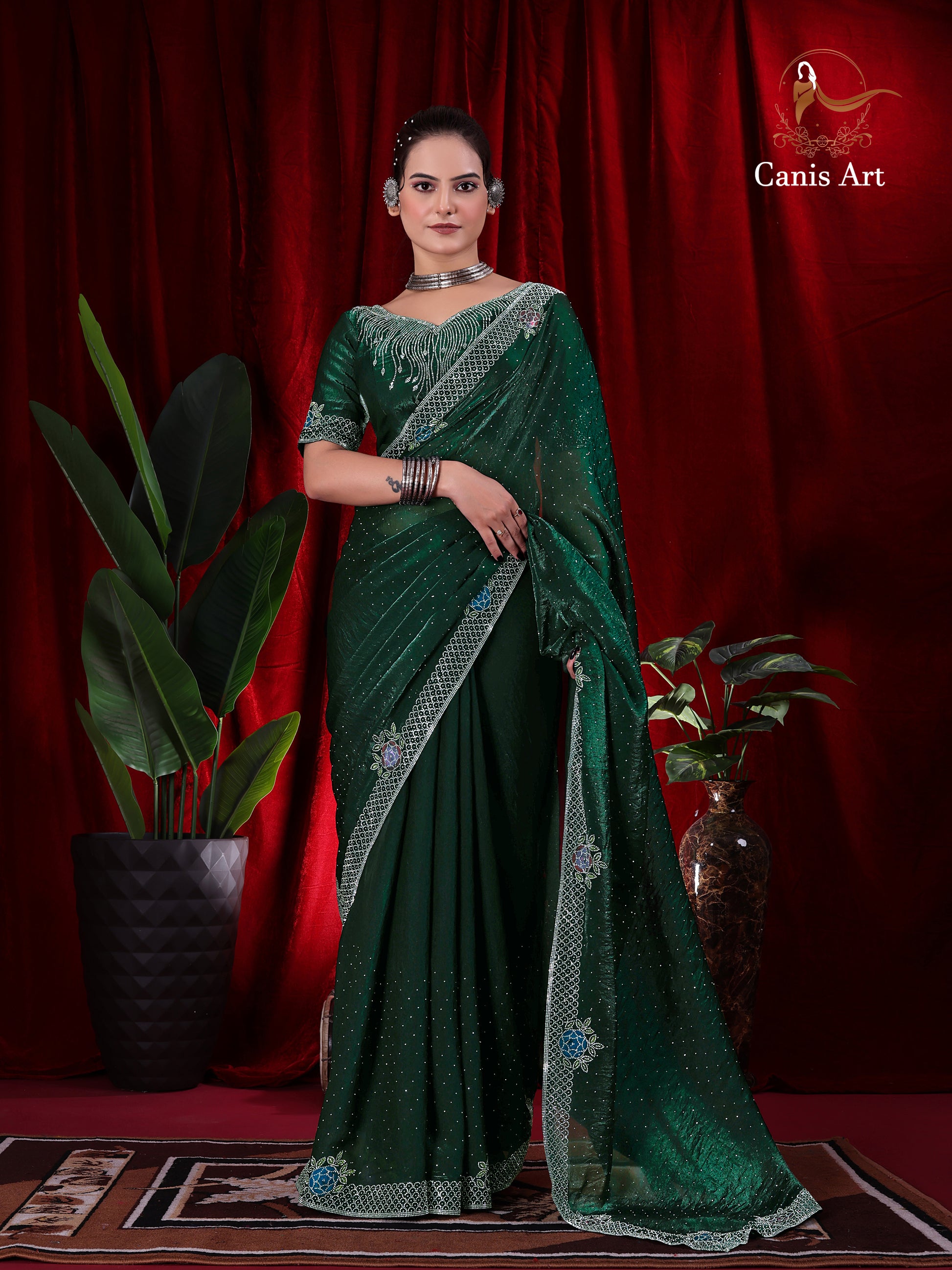 Heavy fendy satin silk