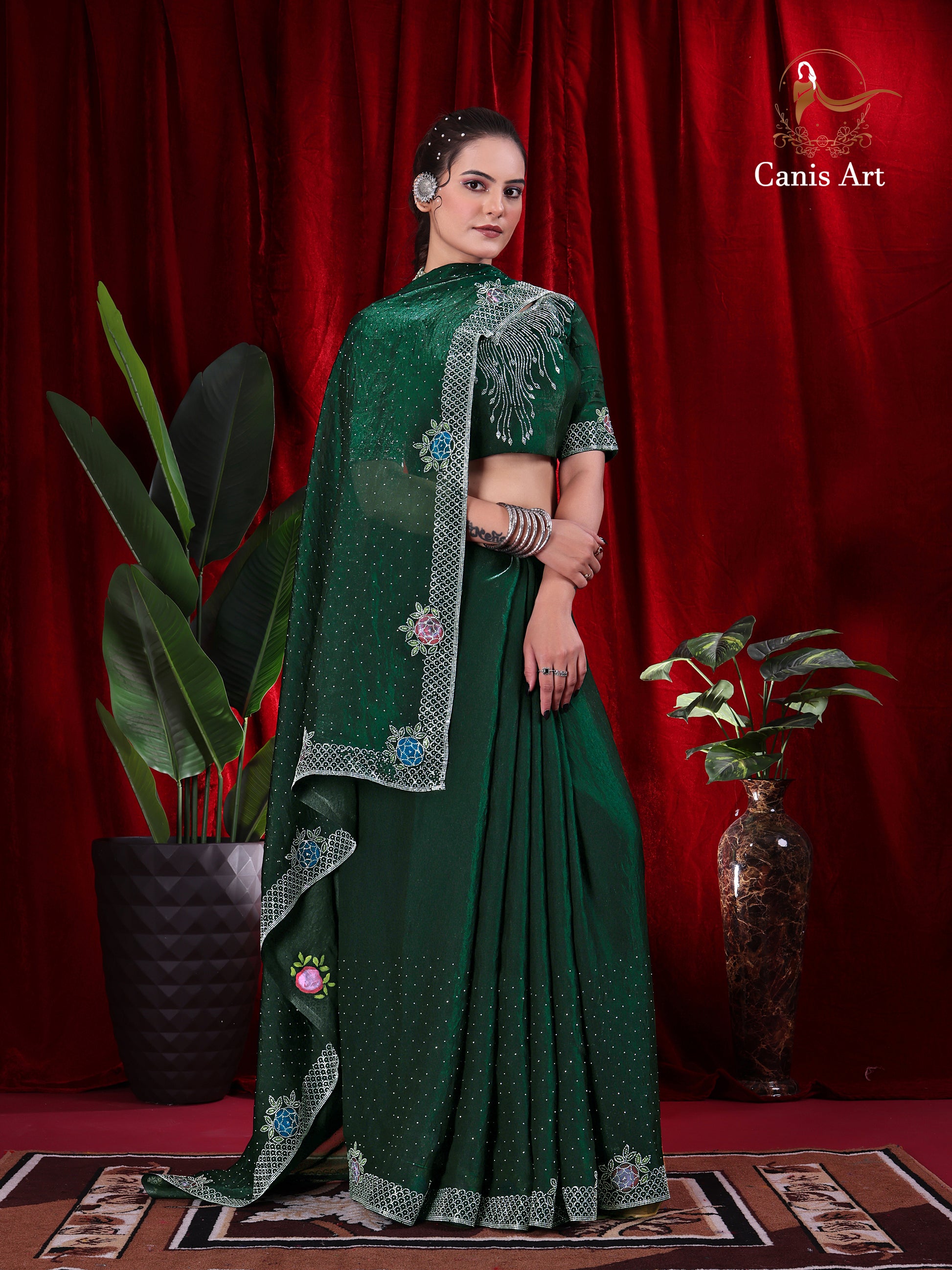 Heavy fendy satin silk