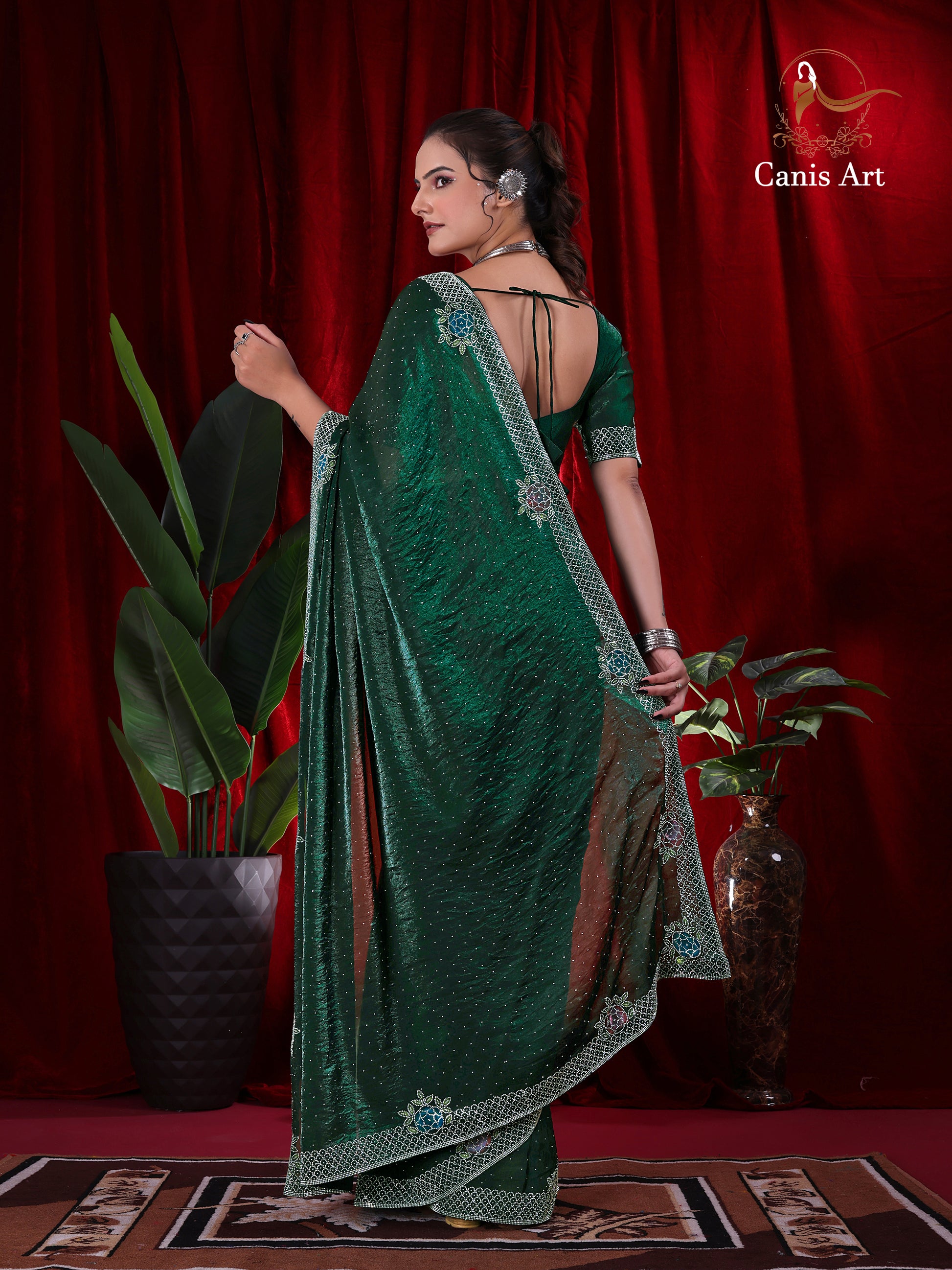 Heavy fendy satin silk