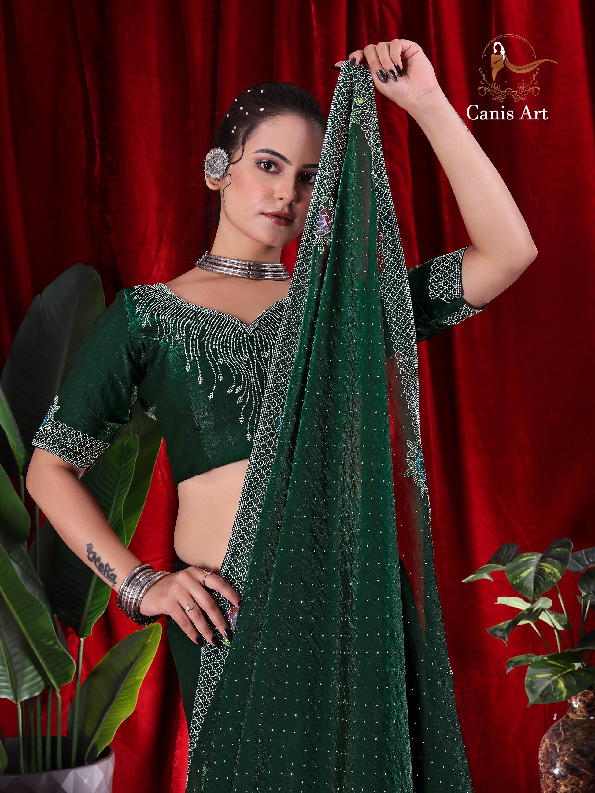 Heavy fendy satin silk