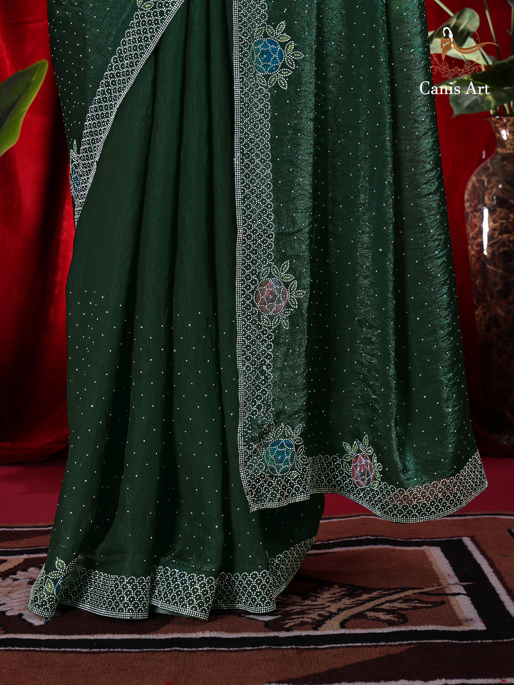 Heavy fendy satin silk