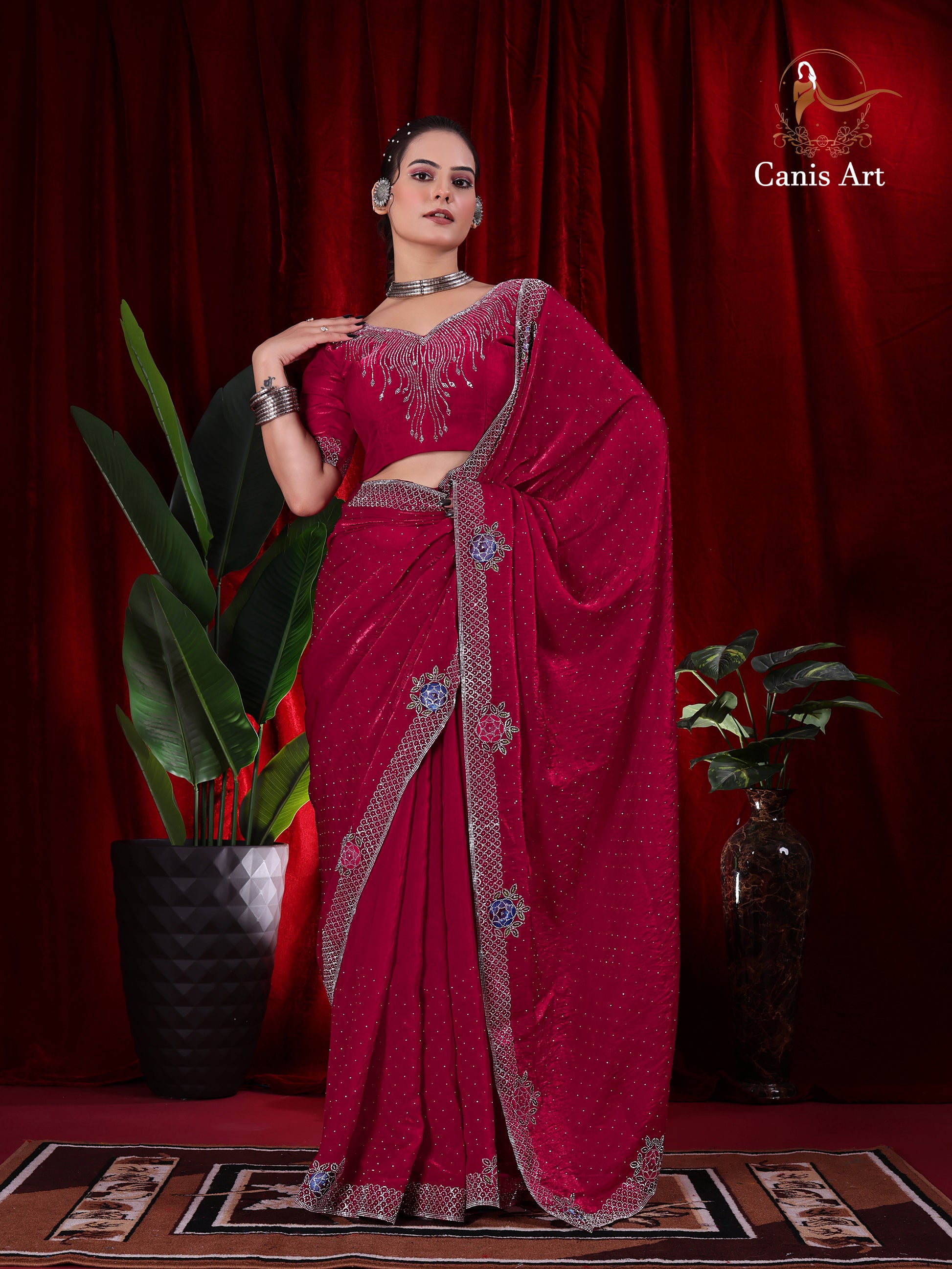 Heavy fendy satin silk