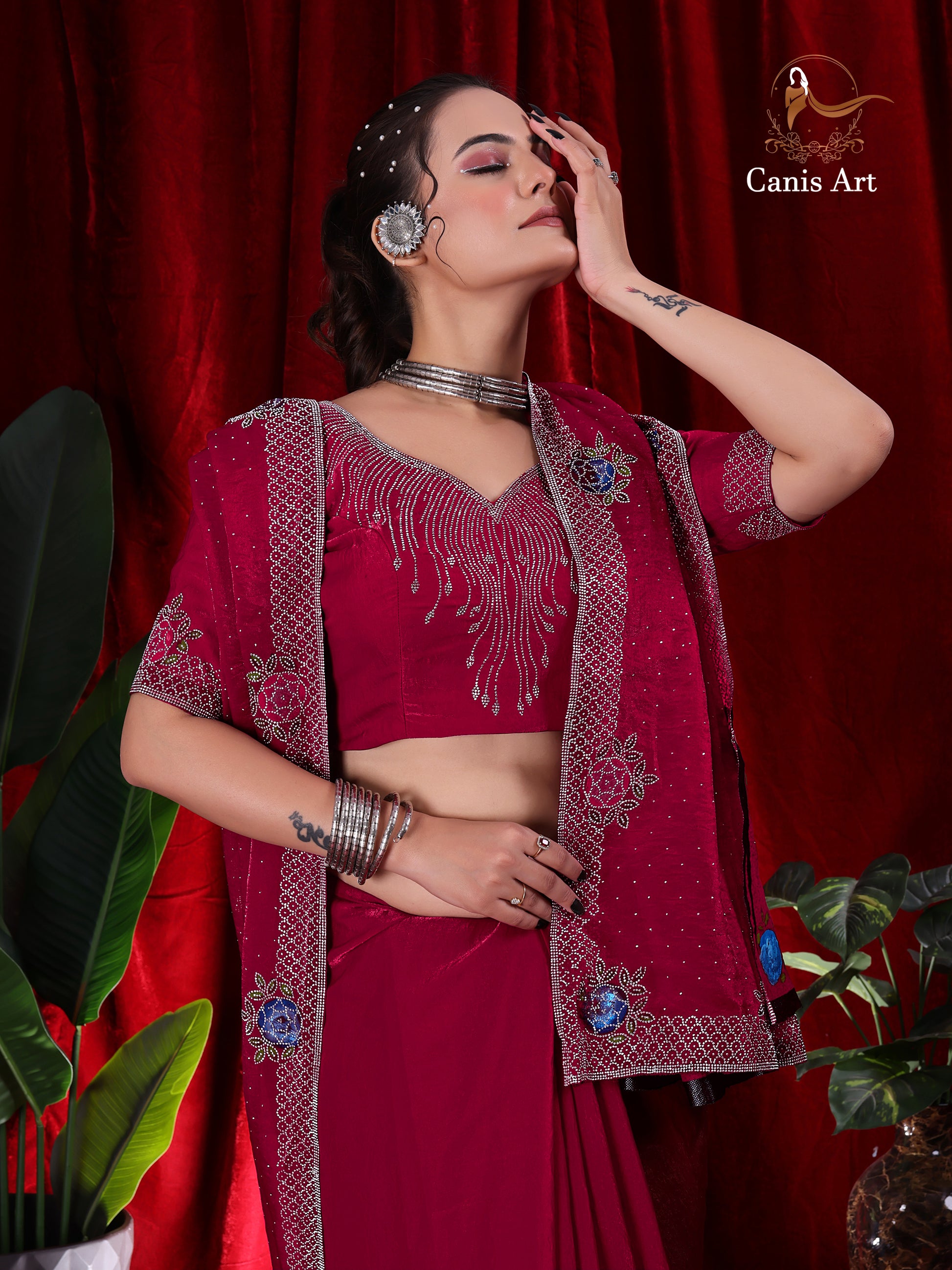 Heavy fendy satin silk