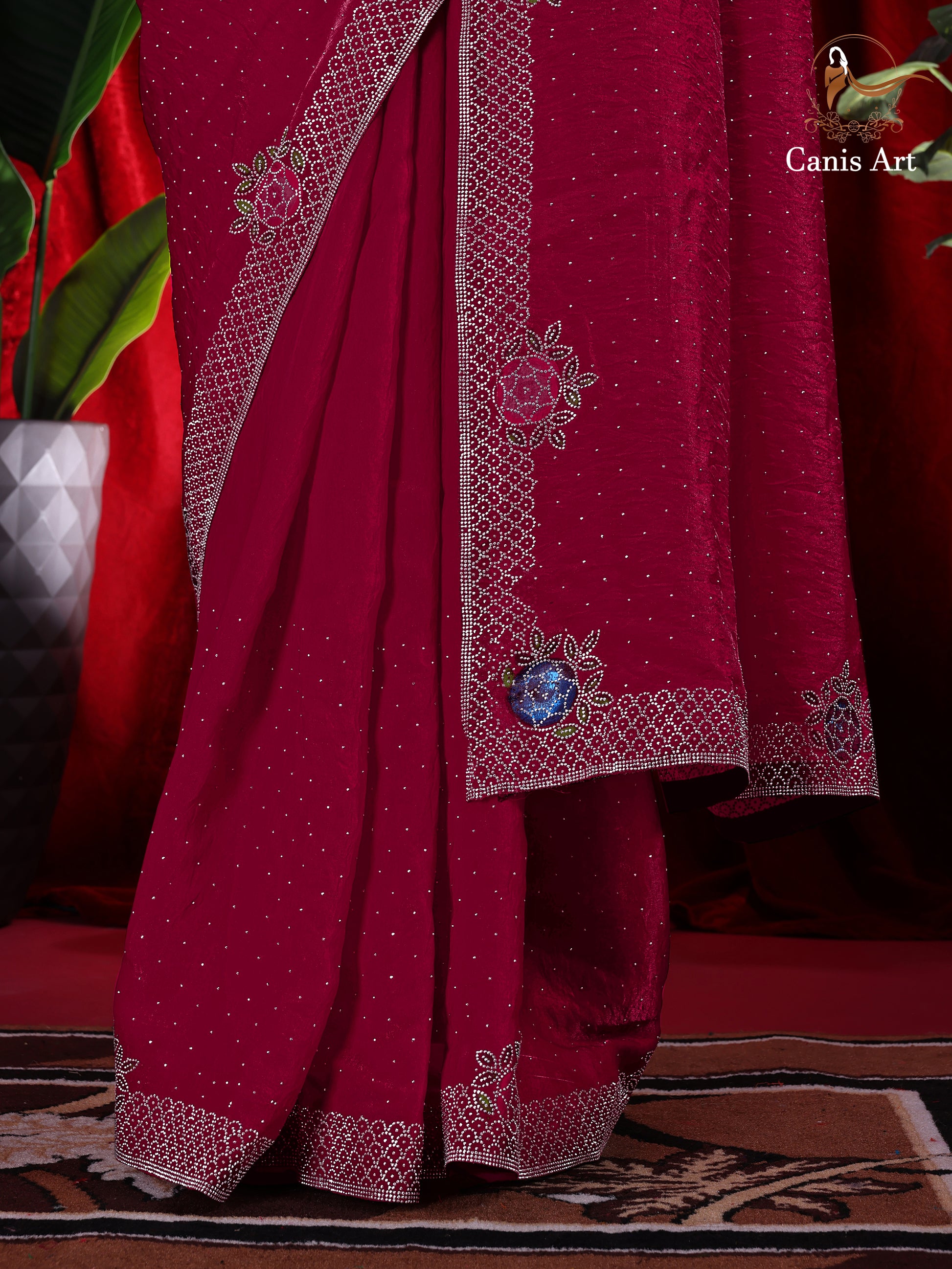 Heavy fendy satin silk