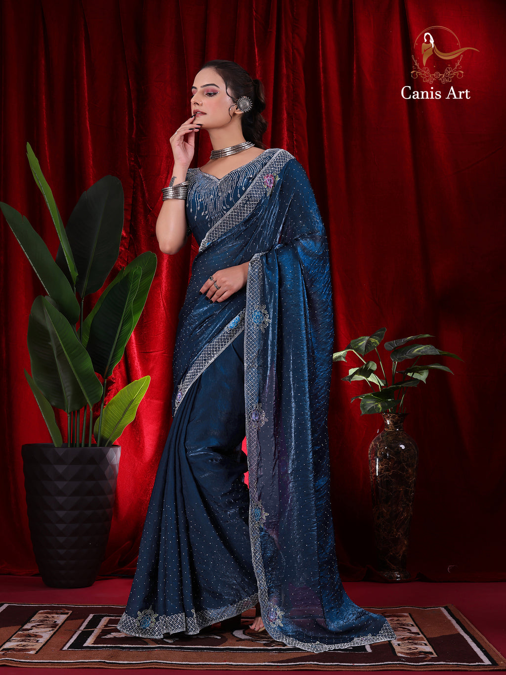 Heavy fendy satin silk