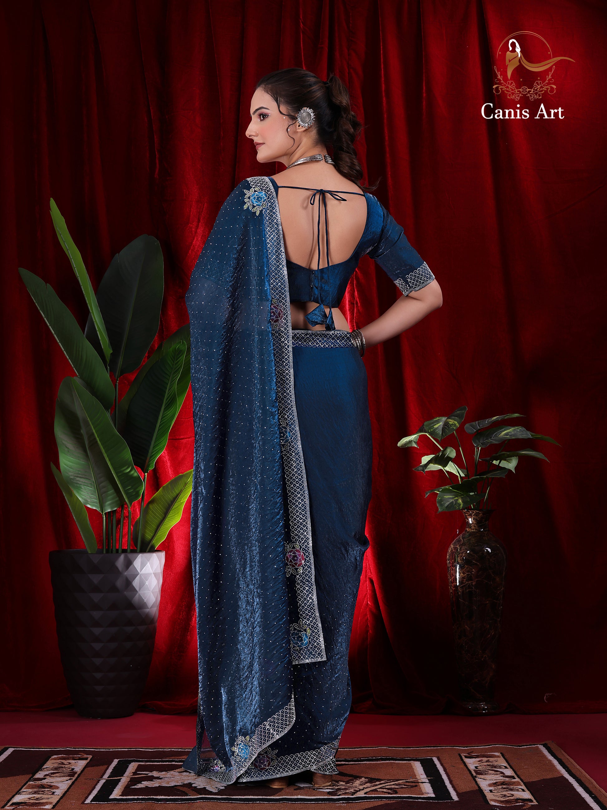 Heavy fendy satin silk