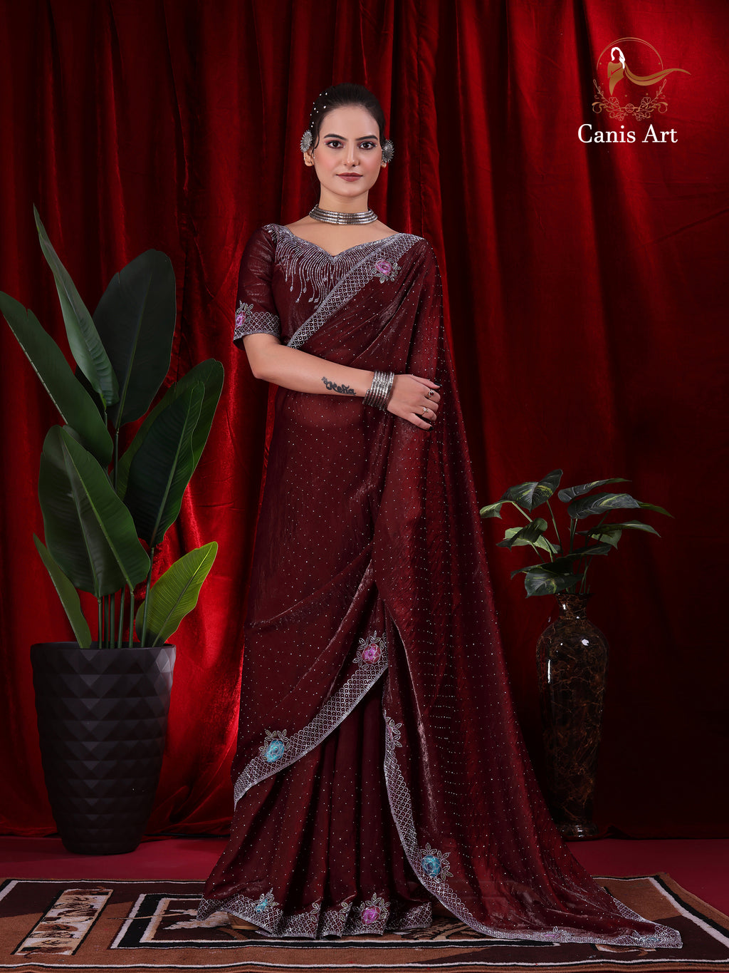 Heavy fendy satin silk