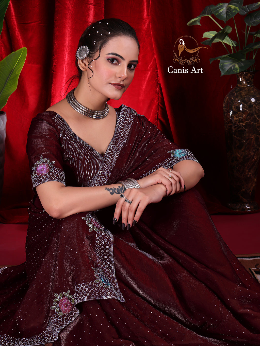 Heavy fendy satin silk