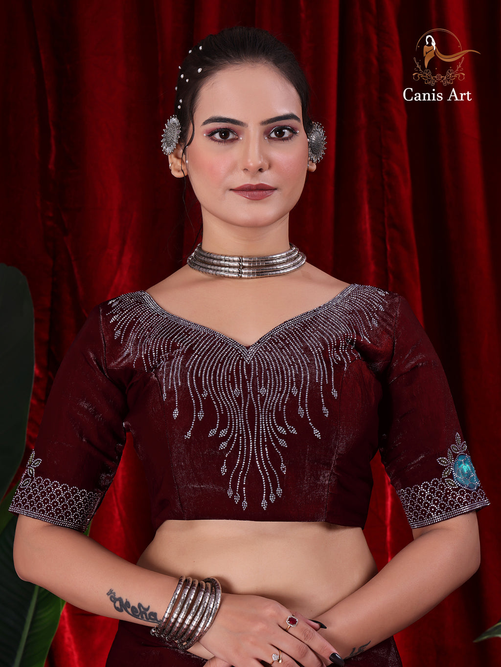 Heavy fendy satin silk