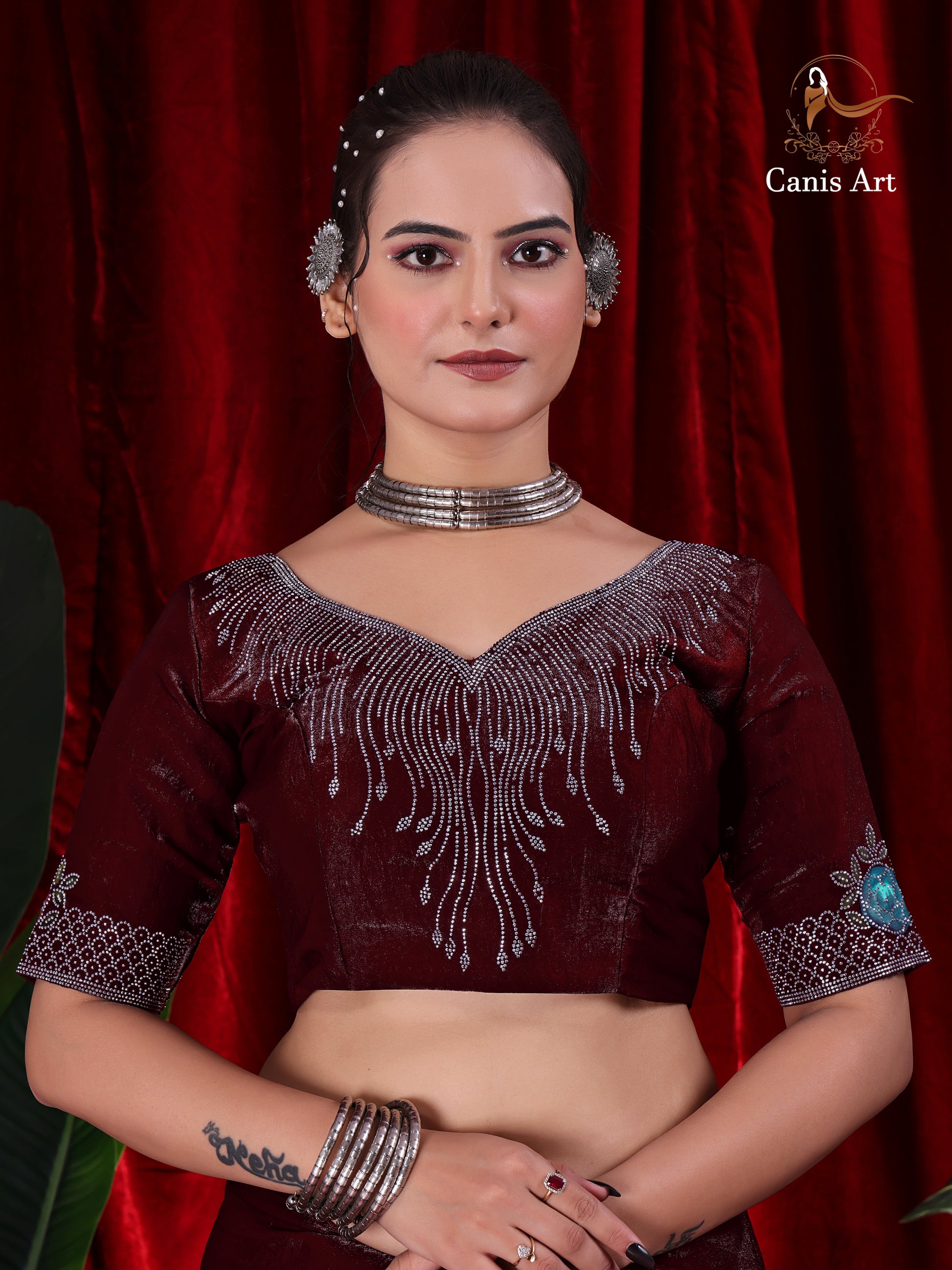 Heavy fendy satin silk