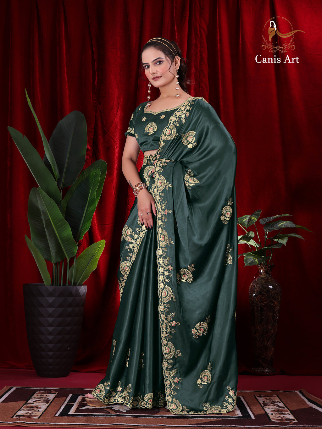 Heavy fendy satin silk