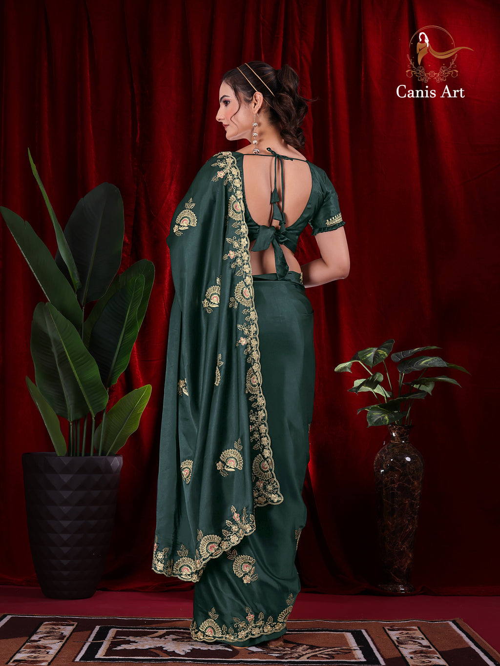 Heavy fendy satin silk