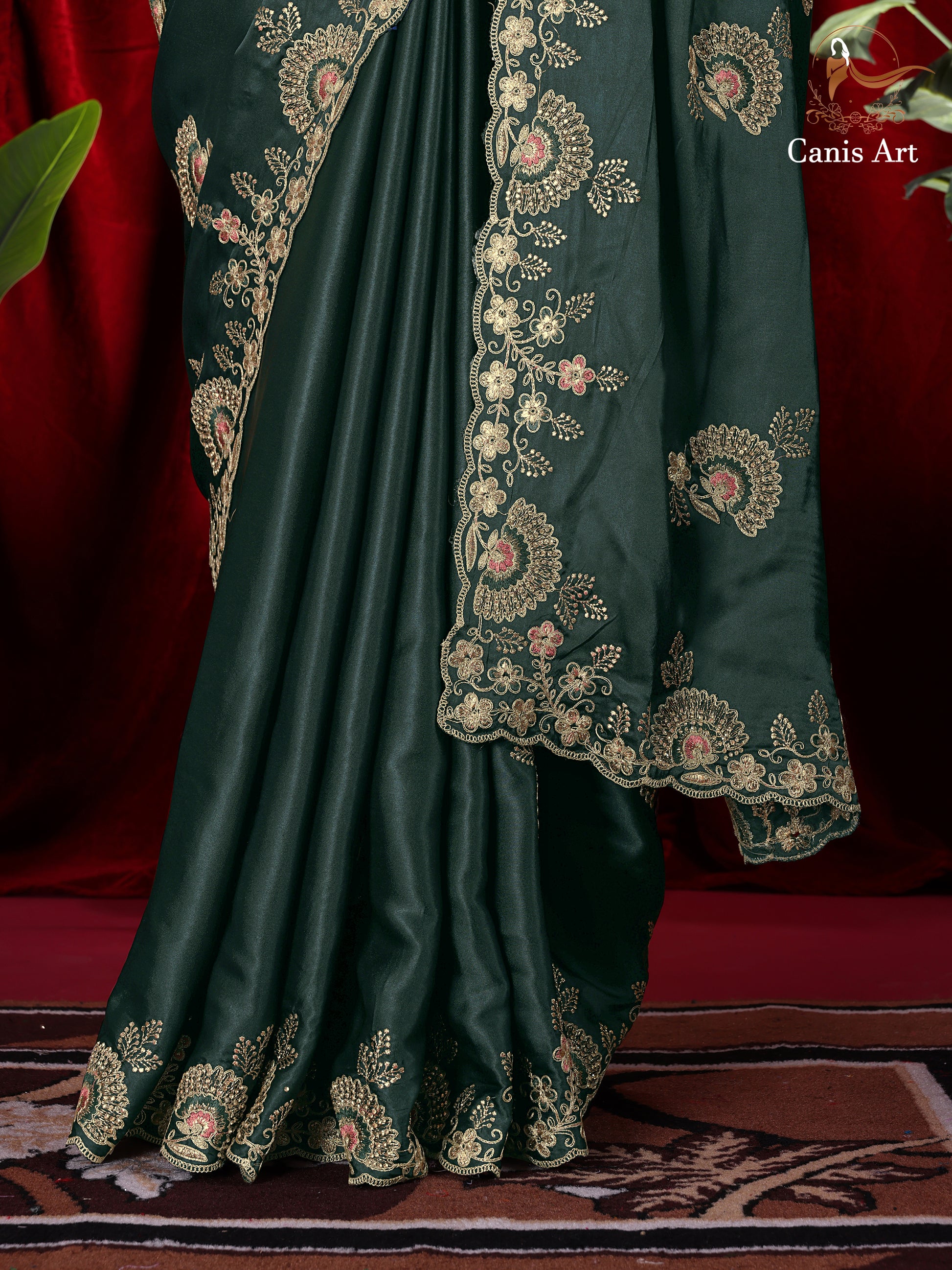 Heavy fendy satin silk